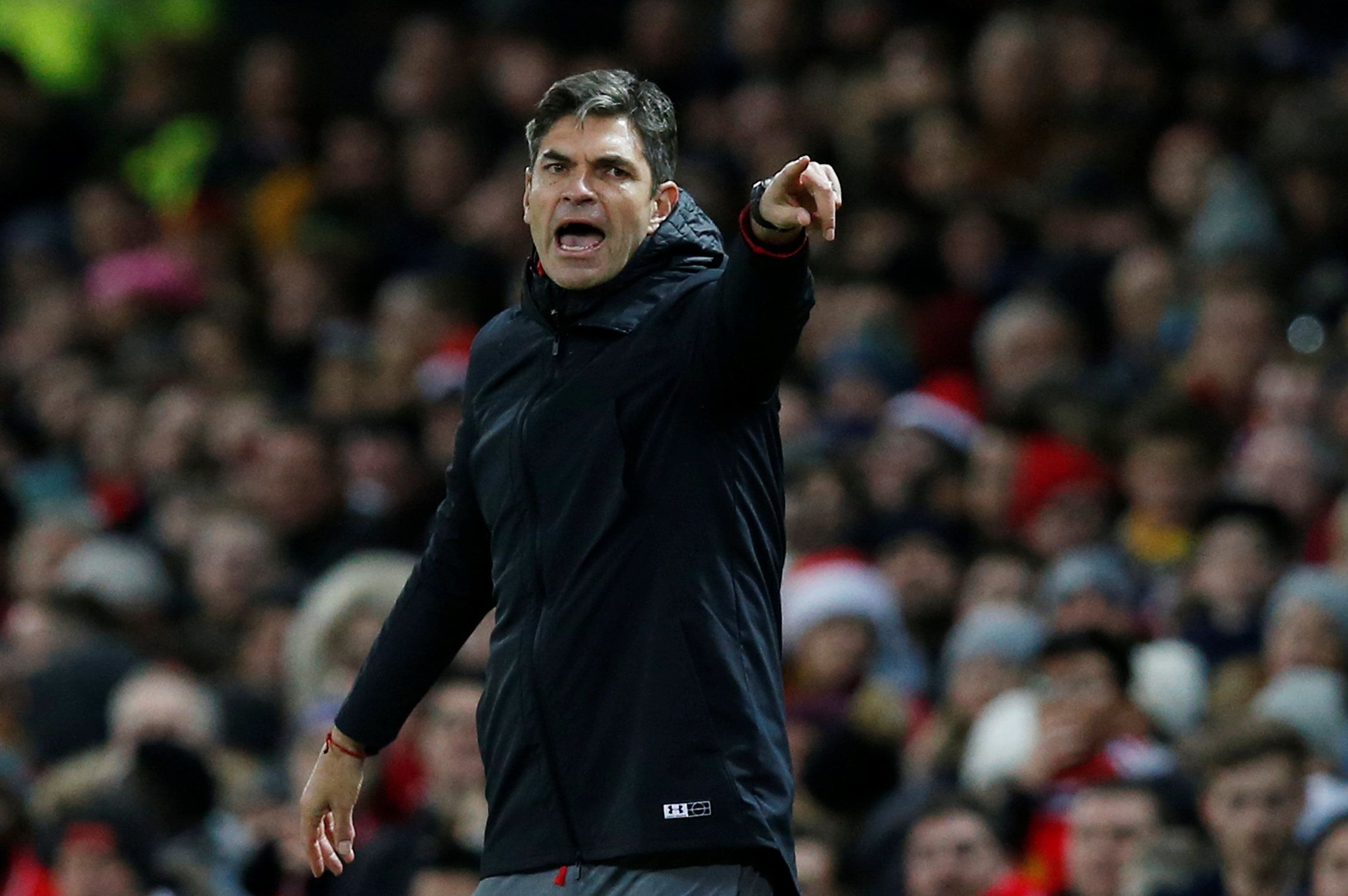 Soccer Football - Premier League - Manchester United vs Southampton - Old Trafford, Manchester, Britain - December 30, 2017   Southampton manager Mauricio Pellegrino                 REUTERS/Andrew Yates    EDITORIAL USE ONLY. No use with unauthorized audio, video, data, fixture lists, club/league logos or 
