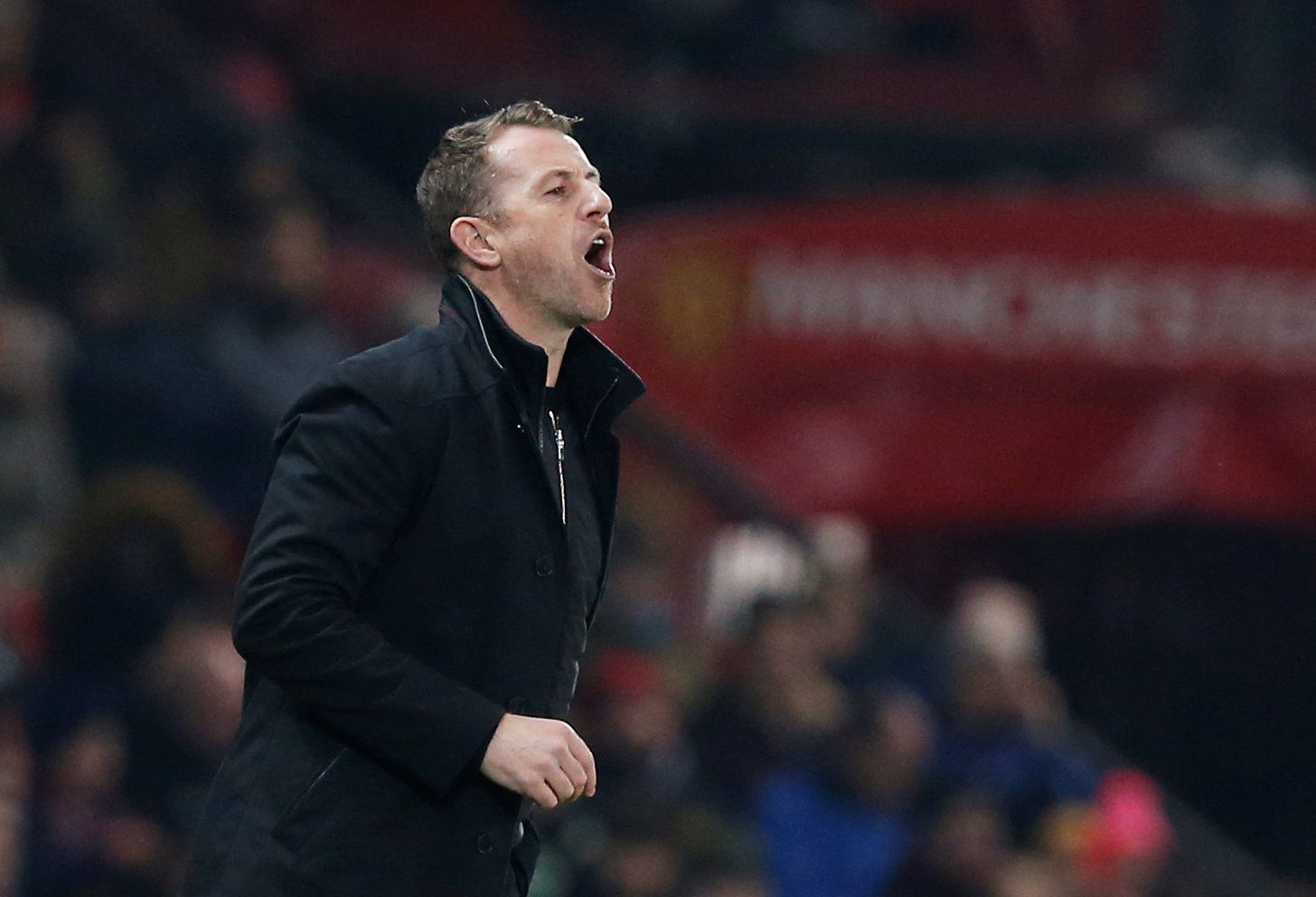 Soccer Football - FA Cup Third Round - Manchester United vs Derby County - Old Trafford, Manchester, Britain - January 5, 2018   Derby County manager Gary Rowett   REUTERS/Andrew Yates
