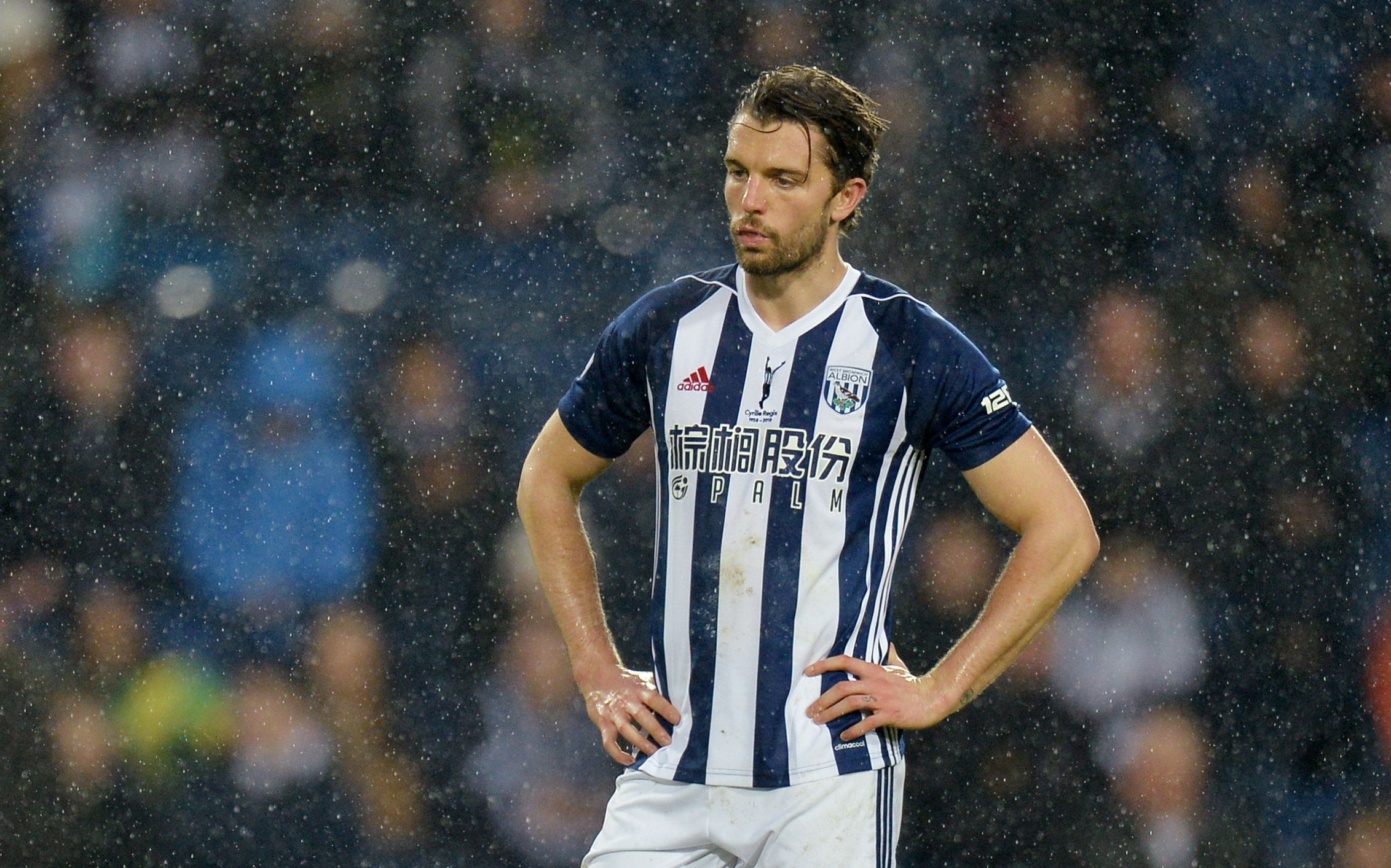 Soccer Football - Premier League - West Bromwich Albion vs Southampton - The Hawthorns, West Bromwich, Britain - February 3, 2018   West Bromwich Albion's Jay Rodriguez looks dejected                    REUTERS/Peter Powell    EDITORIAL USE ONLY. No use with unauthorized audio, video, data, fixture lists, club/league logos or 