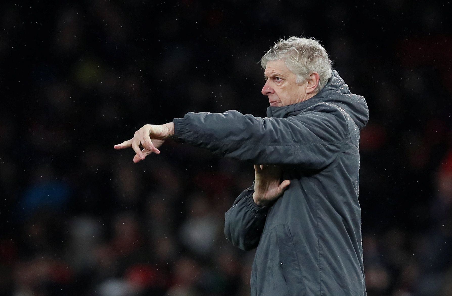 Soccer Football - Premier League - Arsenal vs Everton - Emirates Stadium, London, Britain - February 3, 2018   Arsenal manager Arsene Wenger    REUTERS/David Klein    EDITORIAL USE ONLY. No use with unauthorized audio, video, data, fixture lists, club/league logos or 