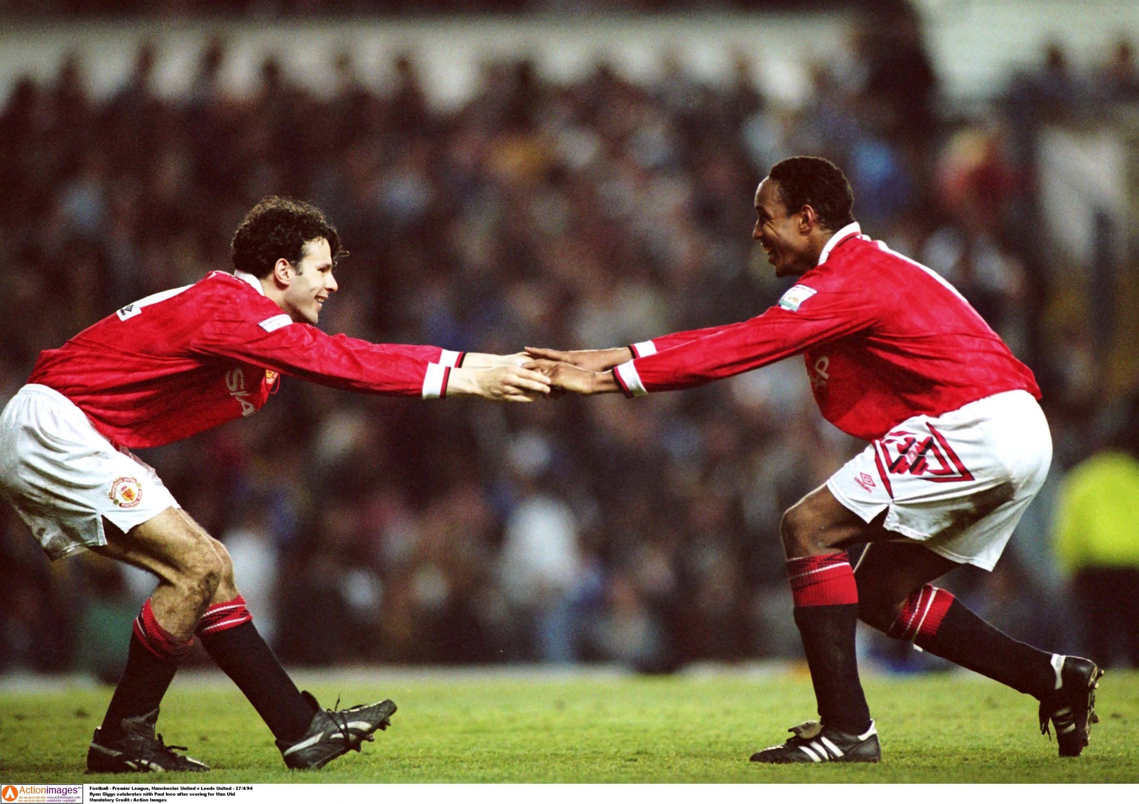 Paul Ince and Ryan Giggs, Manchester United