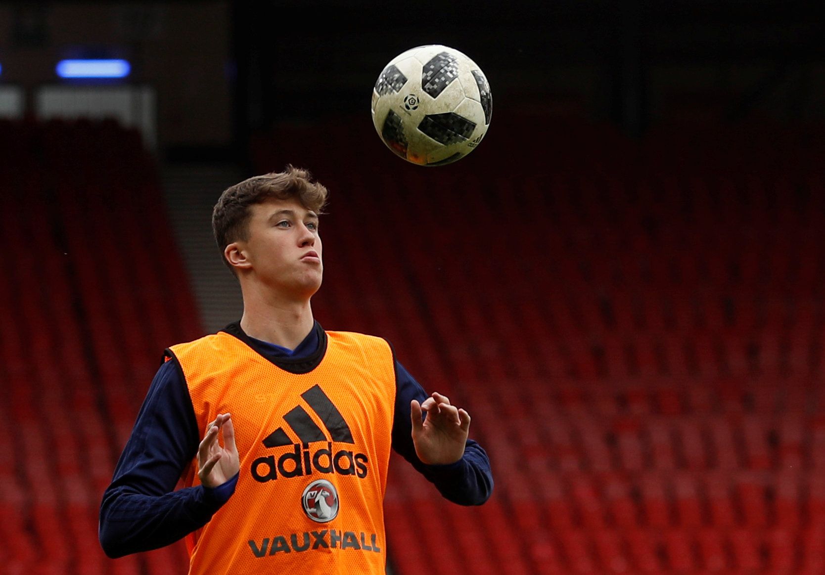 Soccer Football - Scotland Training - Hampden Park, Glasgow, Britain - March 22, 2018   Scotland's Jack Hendry during training   Action Images via Reuters/Lee Smith
