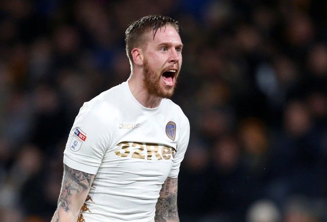 Soccer Football - Championship - Hull City vs Leeds United - KCOM Stadium, Hull, Britain - January 30, 2018  Leeds United's Pontus Jansson  Action Images/Ed Sykes  EDITORIAL USE ONLY. No use with unauthorized audio, video, data, fixture lists, club/league logos or 