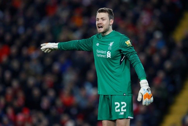 Soccer Football - FA Cup Fourth Round - Liverpool vs West Bromwich Albion - Anfield, Liverpool, Britain - January 27, 2018   Liverpool's Simon Mignolet   Action Images via Reuters/Jason Cairnduff