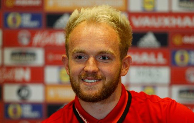 Britain Soccer Football - Wales Press Conference - The Vale Resort, Hensol, Vale of Glamorgan, Wales - 9/11/16 Wales' Jonny Williams during the press conference Action Images via Reuters / Matthew Childs Livepic EDITORIAL USE ONLY.
