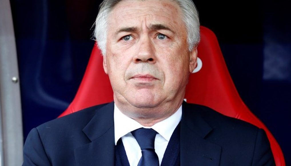 FILE PHOTO: Football Soccer - RB Leipzig v Bayern Munich - Bundesliga - Red Bull Arena, Leipzig - 13/5/17 Bayern Munich coach Carlo Ancelotti   Reuters/Hannibal Hanschke/File Photo Livepic DFL RULES TO LIMIT THE ONLINE USAGE DURING MATCH TIME TO 15 PICTURES PER GAME. IMAGE SEQUENCES TO SIMULATE VIDEO IS NOT ALLOWED AT ANY TIME. FOR FURTHER QUERIES PLEASE CONTACT DFL DIRECTLY AT + 49 69 650050.