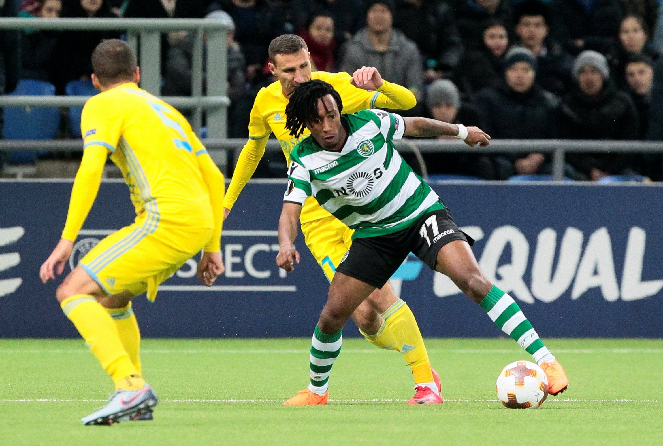 Gelson Martins in action for Sporting