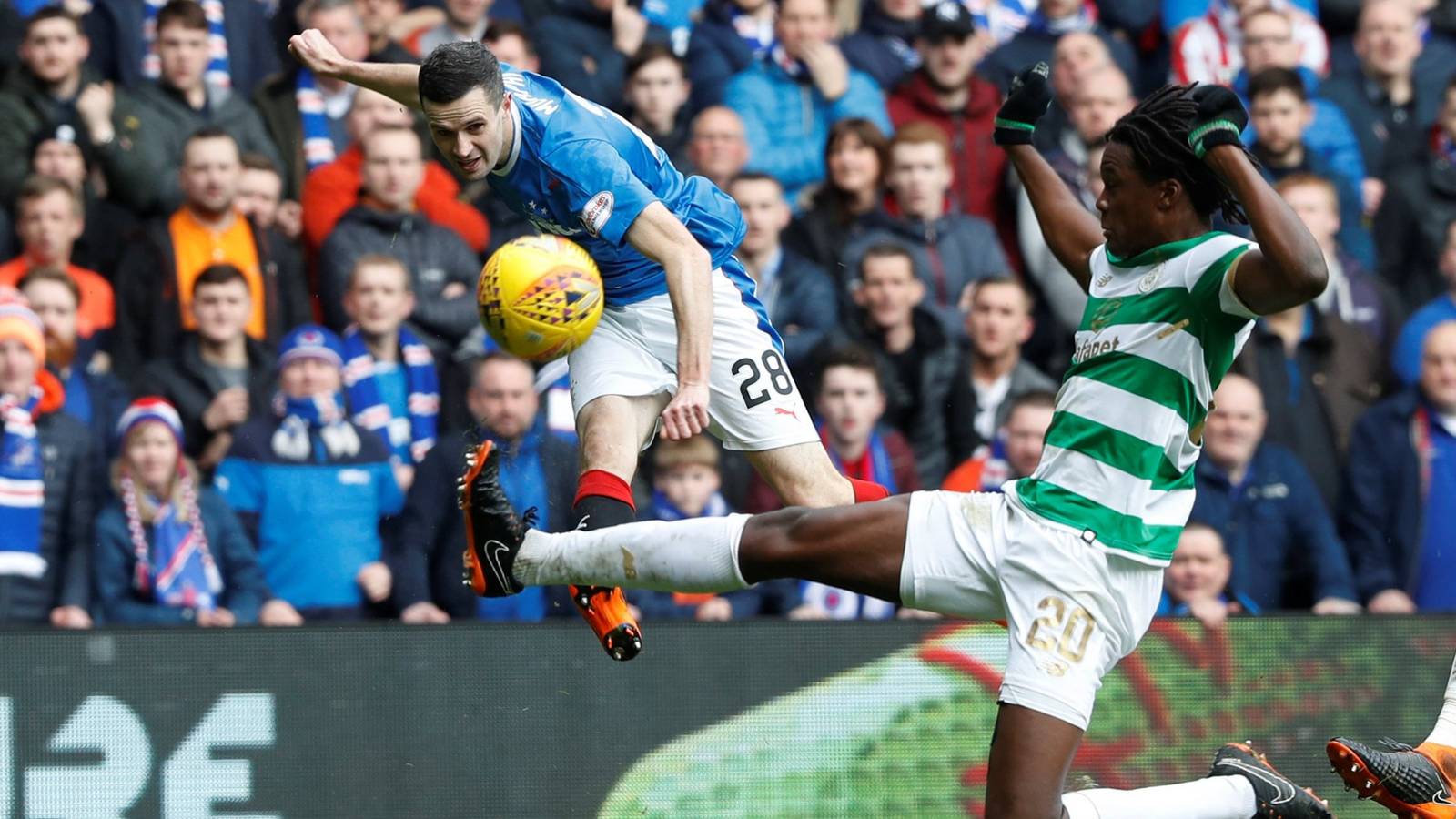 Rangers fans are buzzing to see the return of Jamie Murphy