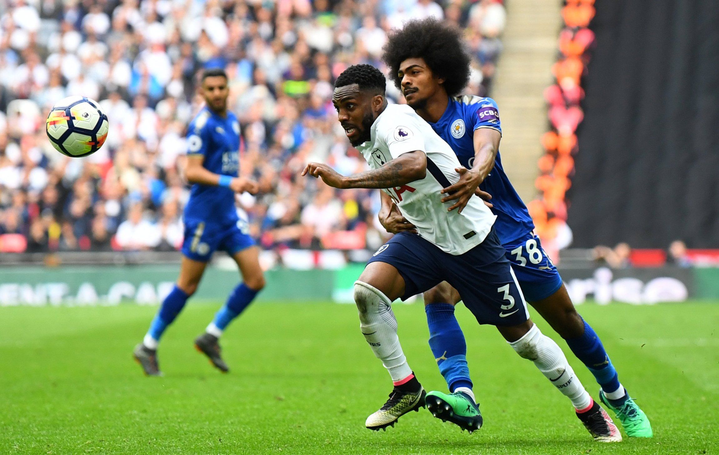 Danny Rose in action for Tottenham Hotspur