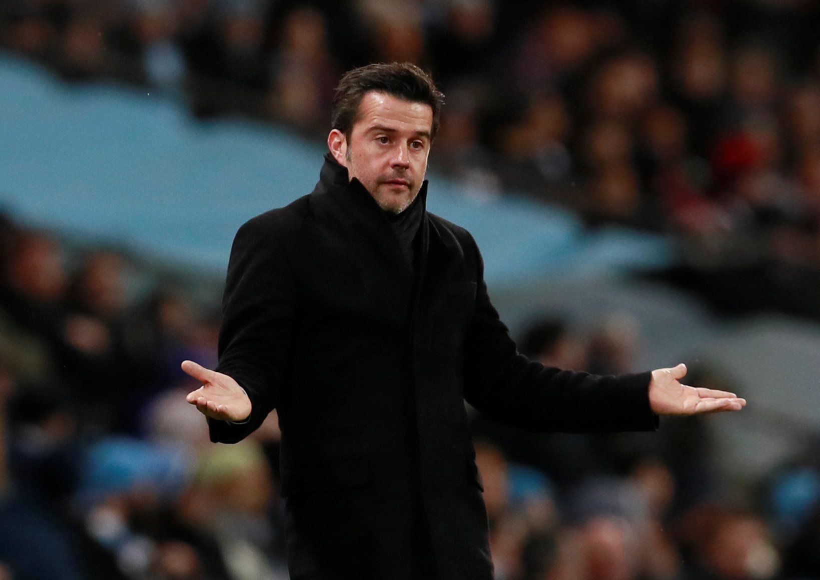 Soccer Football - Premier League - Manchester City vs Watford - Etihad Stadium, Manchester, Britain - January 2, 2018   Watford manager Marco Silva     Action Images via Reuters/Jason Cairnduff    EDITORIAL USE ONLY. No use with unauthorized audio, video, data, fixture lists, club/league logos or "live" services. Online in-match use limited to 75 images, no video emulation. No use in betting, games or single club/league/player publications.  Please contact your account representative for further