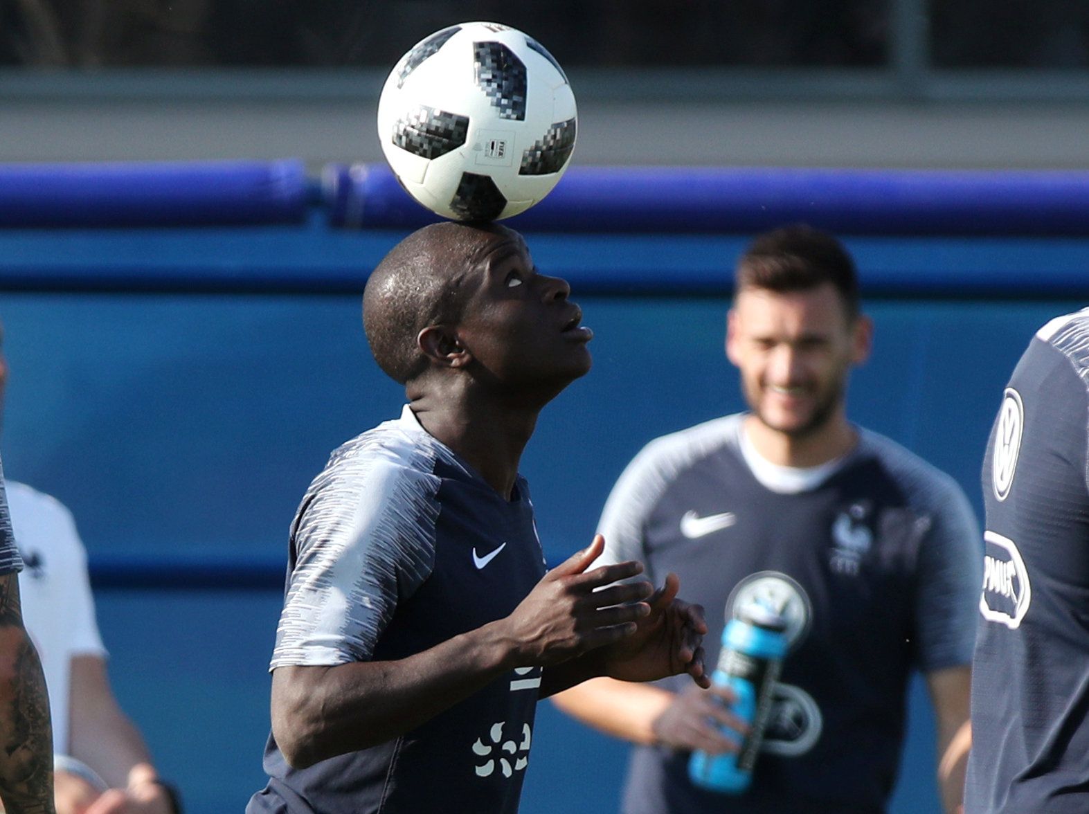Soccer Football - World Cup - France Training - France Training Camp, Moscow, Russia - June 18, 2018   France's N'Golo Kante during training   REUTERS/Albert Gea