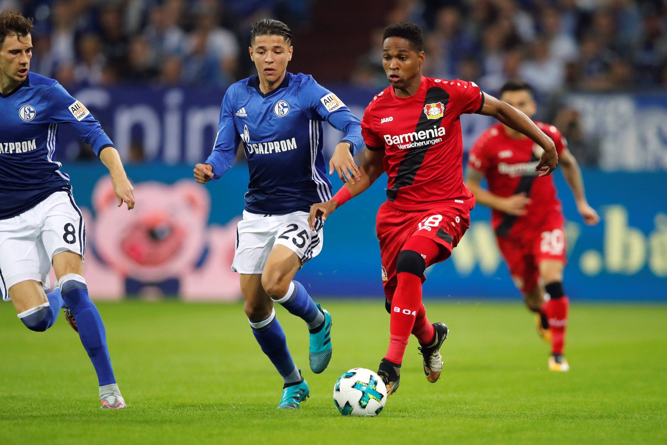 Wendell in action for Bayer Leverkusen