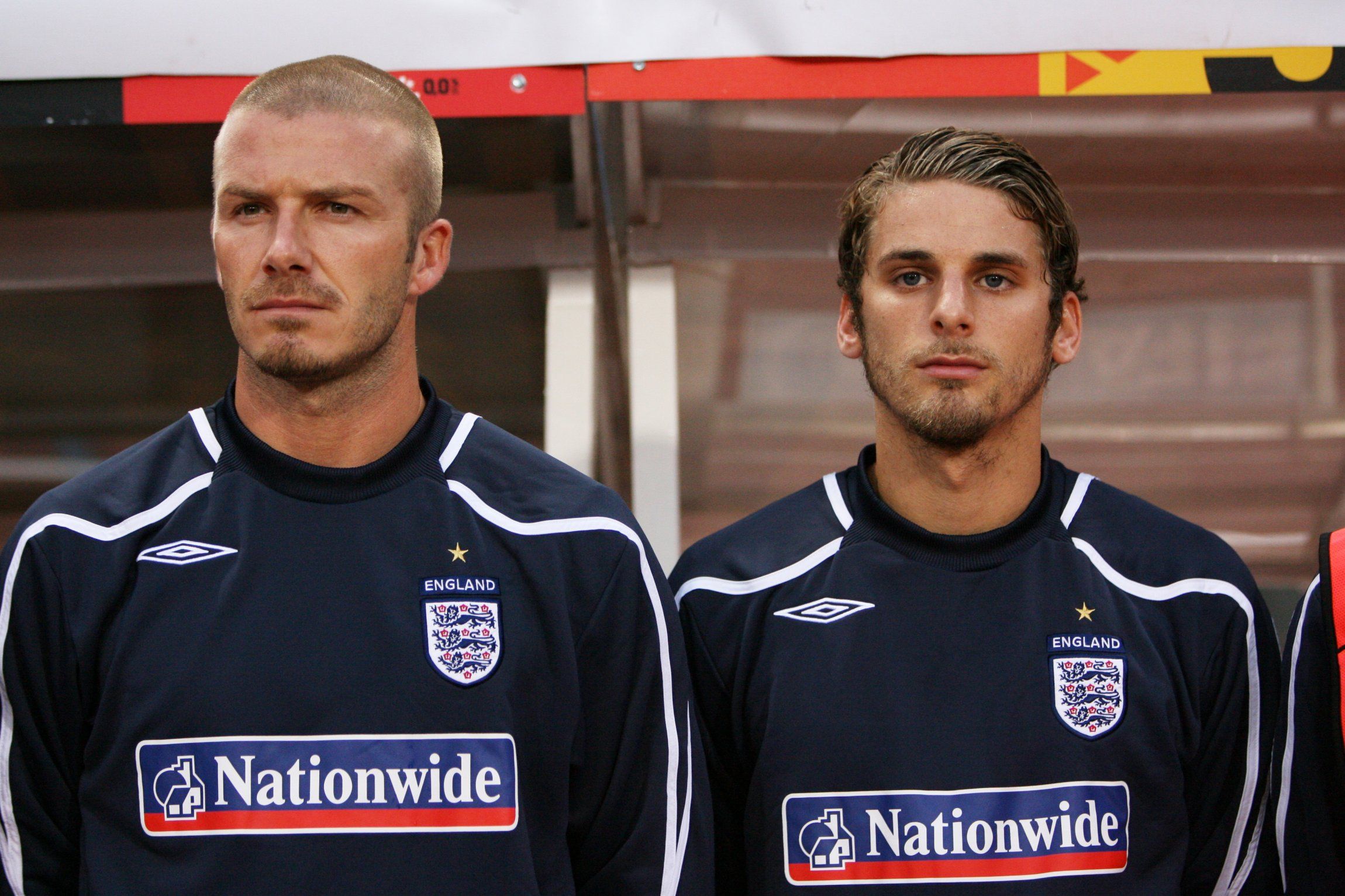 David Bentley and David Beckham