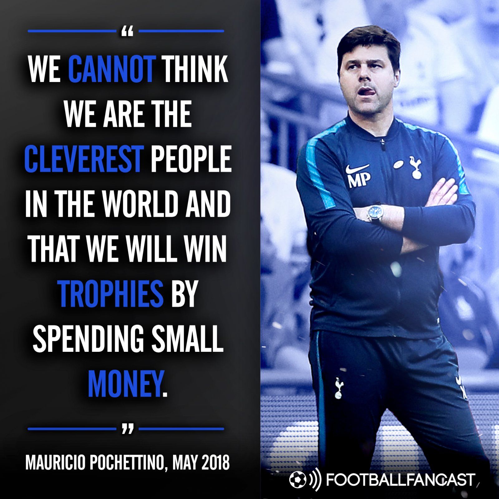 Mauricio Pochettino on Tottenham's spending habits