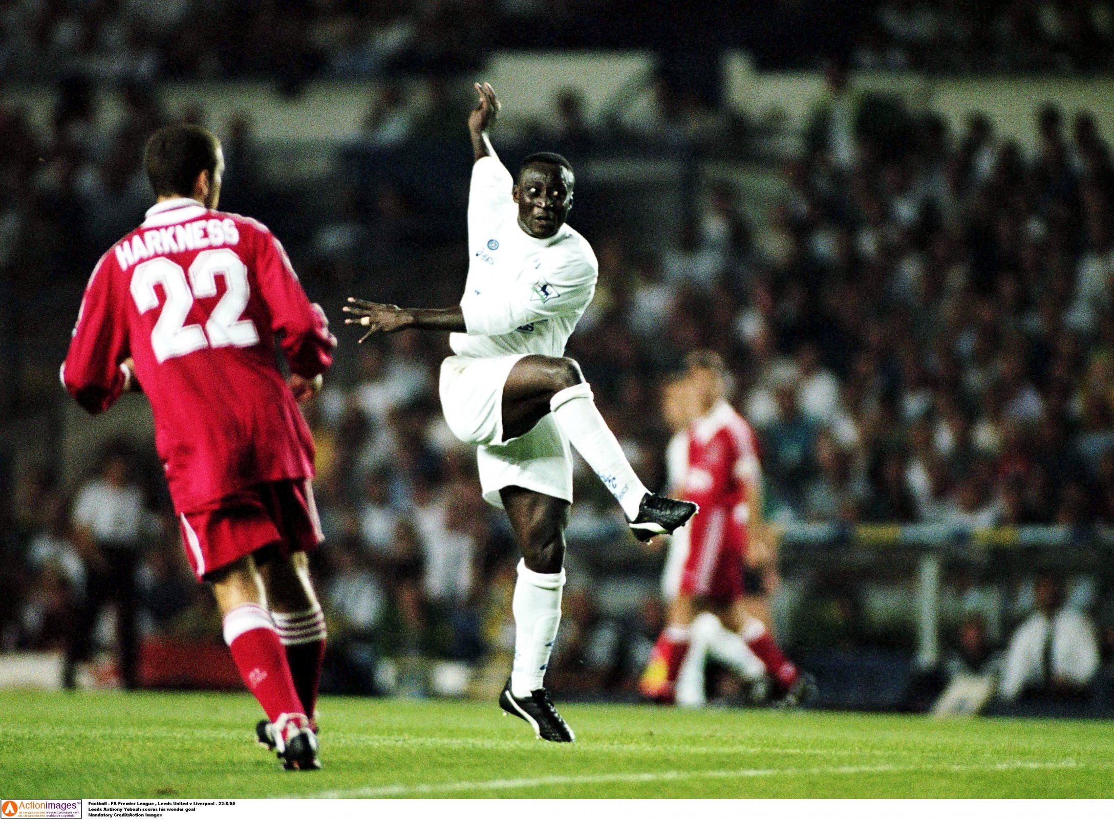 Tony Yeboah volley vs Liverpool