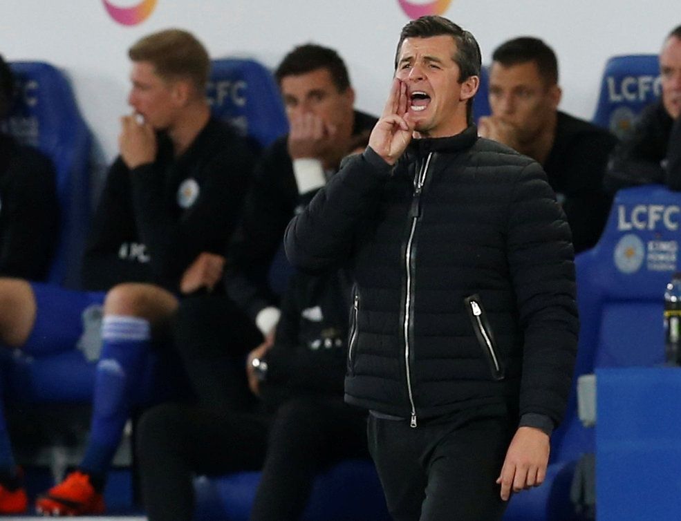 Soccer Football - Carabao Cup Second Round - Leicester City v Fleetwood Town - King Power Stadium, Leicester, Britain - August 28, 2018  Fleetwood Town manager Joey Barton during the match   Action Images via Reuters/Ed Sykes  EDITORIAL USE ONLY. No use with unauthorized audio, video, data, fixture lists, club/league logos or 
