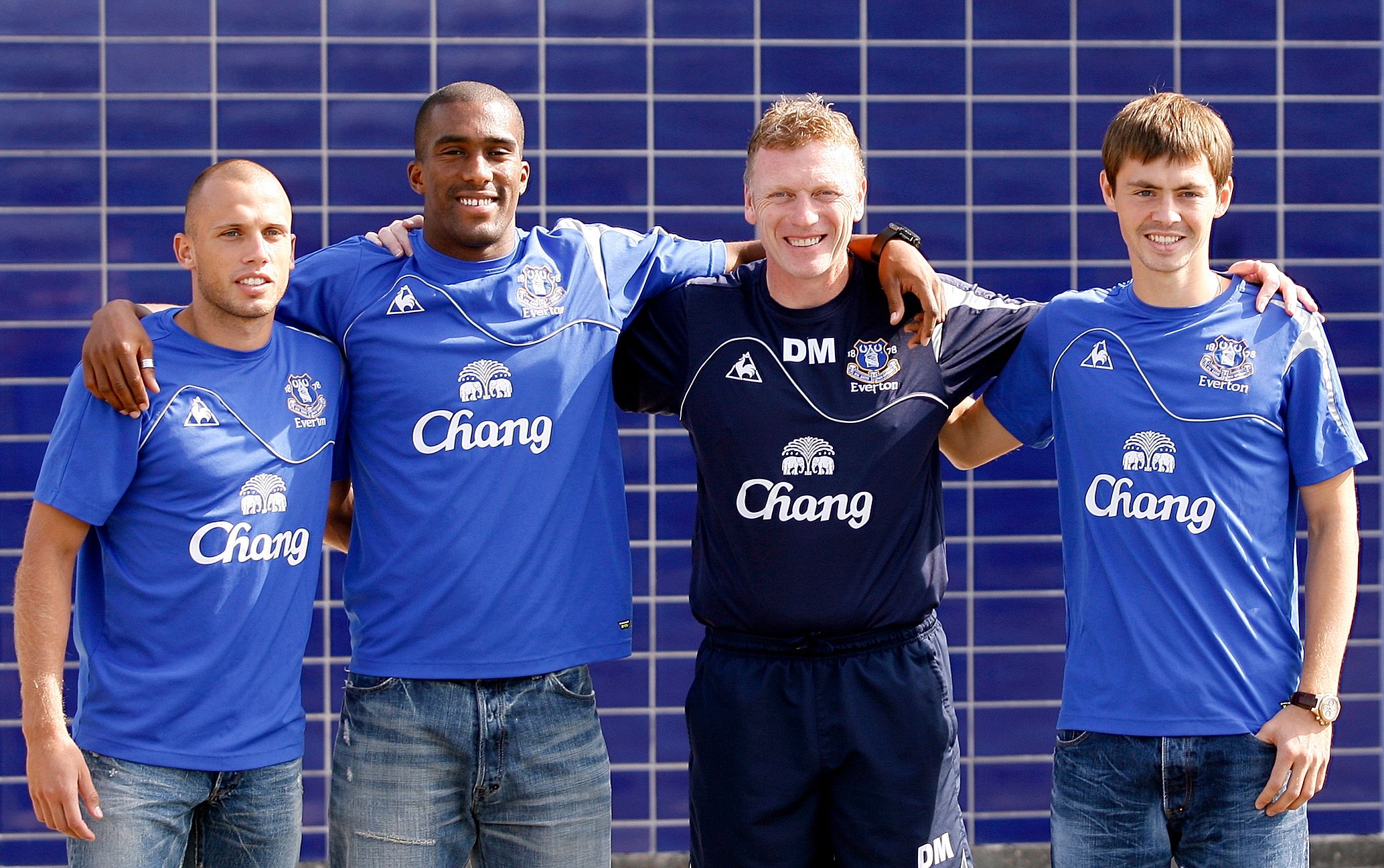 Everton Press Conference - David Moyes 2009