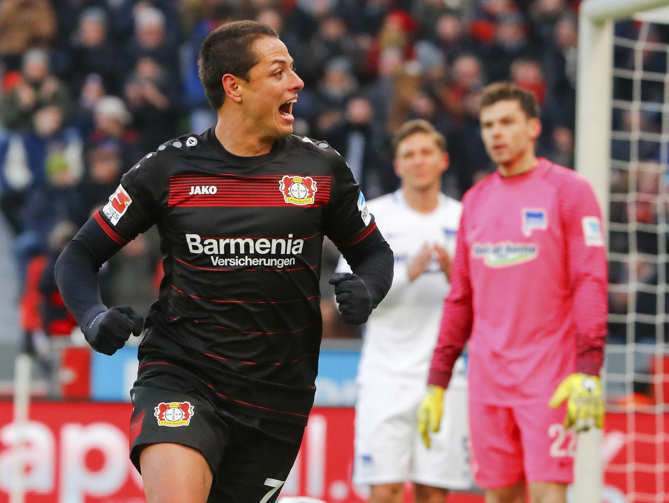 Javier Hernandez at Bayer Leverkusen