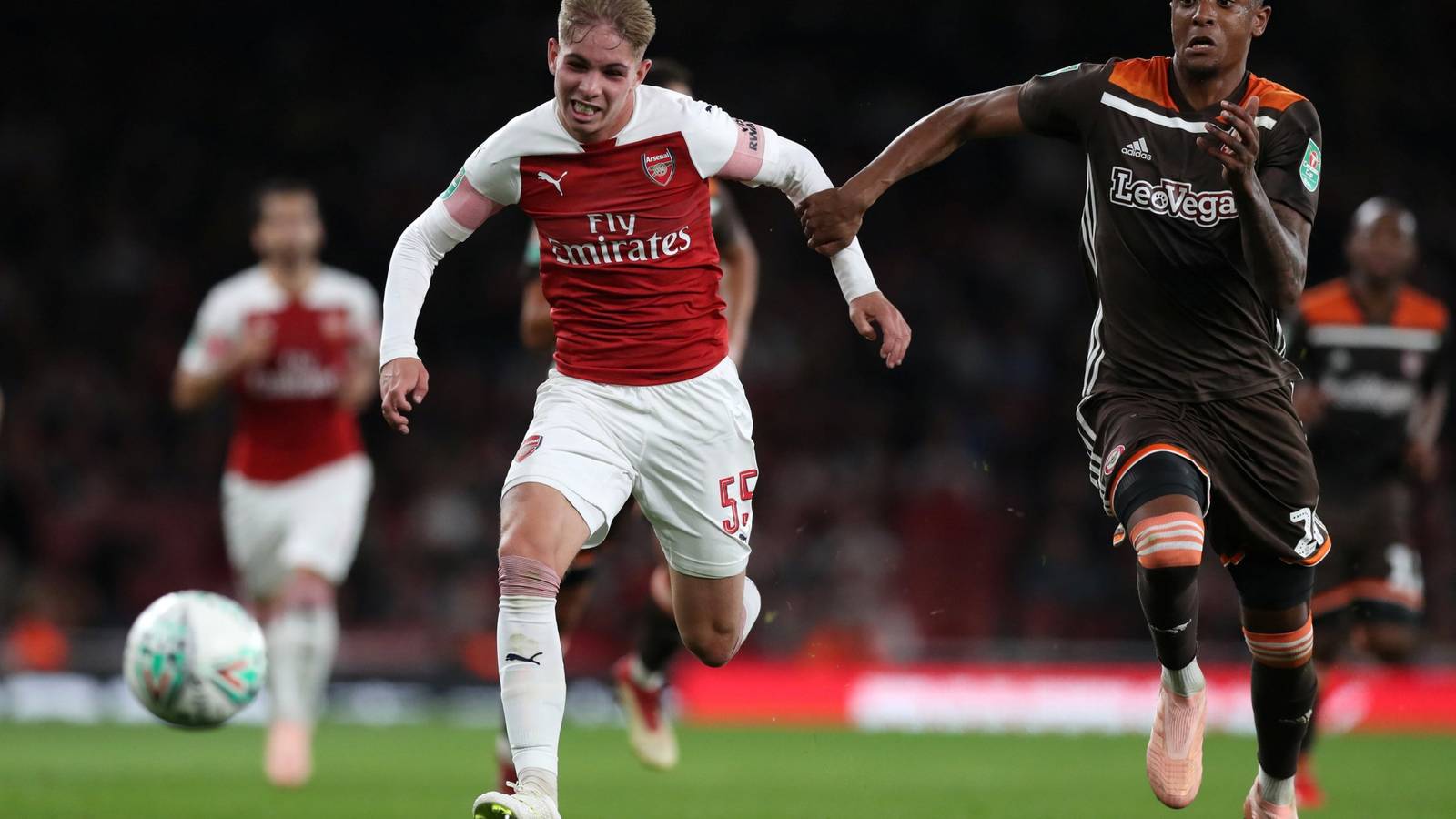 Arsenal fans react to Emile Smith-Rowe's first competitive start