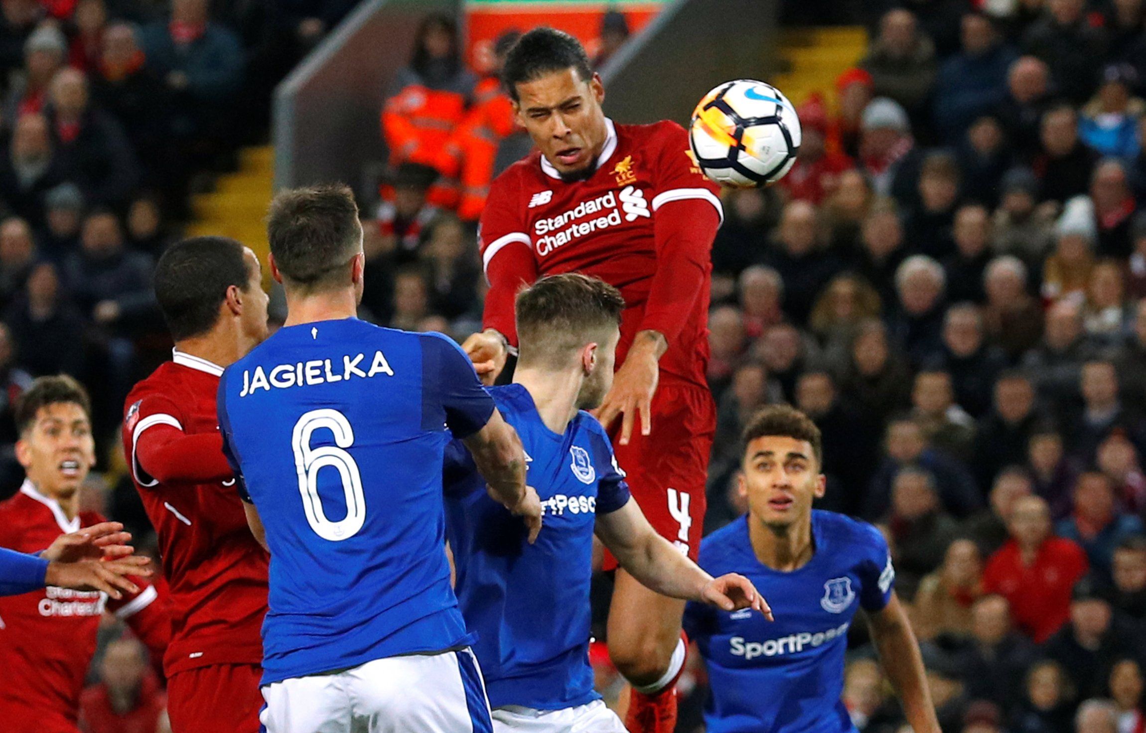 Liverpool - Virgil van Dijk vs Everton