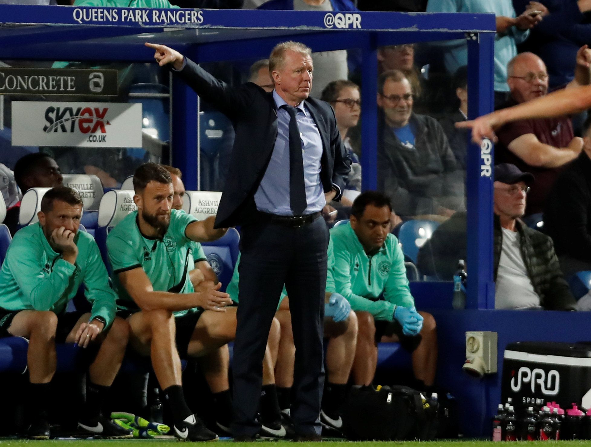 Soccer Football - Championship - Queens Park Rangers v Millwall - Loftus Road, London, Britain - September 19, 2018   QPR manager Steve McClaren    Action Images/Paul Childs    EDITORIAL USE ONLY. No use with unauthorized audio, video, data, fixture lists, club/league logos or 