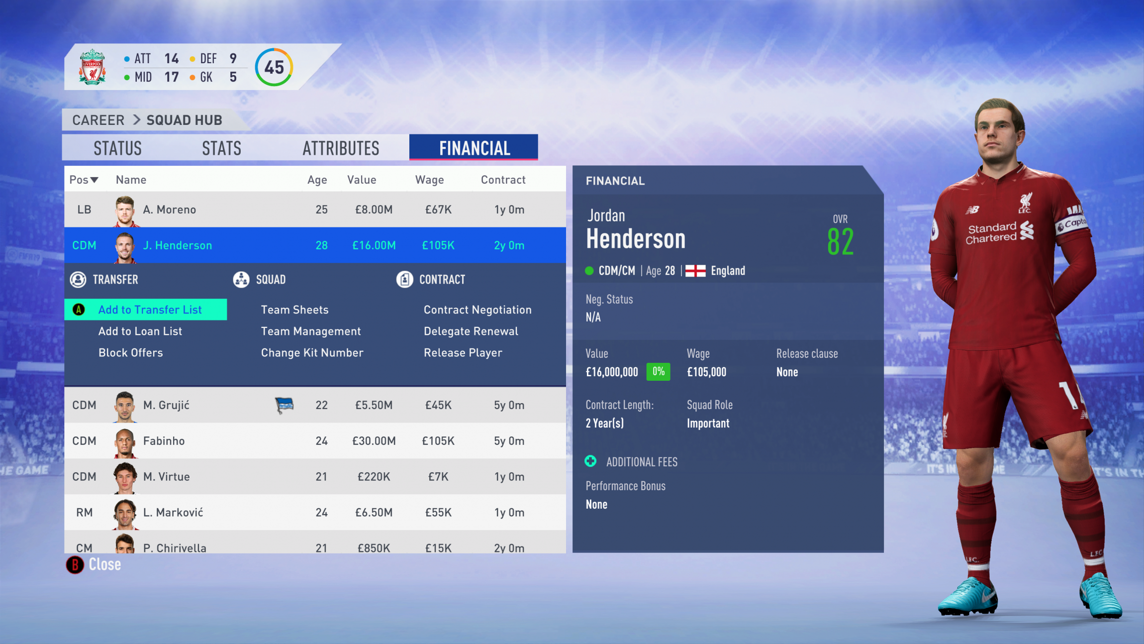 FIFA 19 Career Mode Guide Liverpool