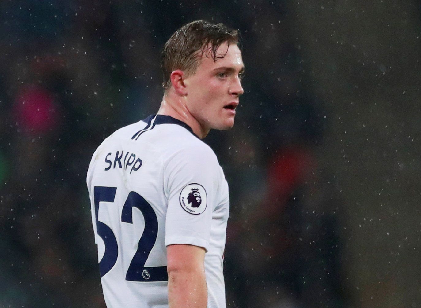 Soccer Football - Premier League - Tottenham Hotspur v Burnley - Wembley Stadium, London, Britain - December 15, 2018  Tottenham's Oliver Skipp during the match   Action Images via Reuters/Andrew Couldridge  EDITORIAL USE ONLY. No use with unauthorized audio, video, data, fixture lists, club/league logos or 