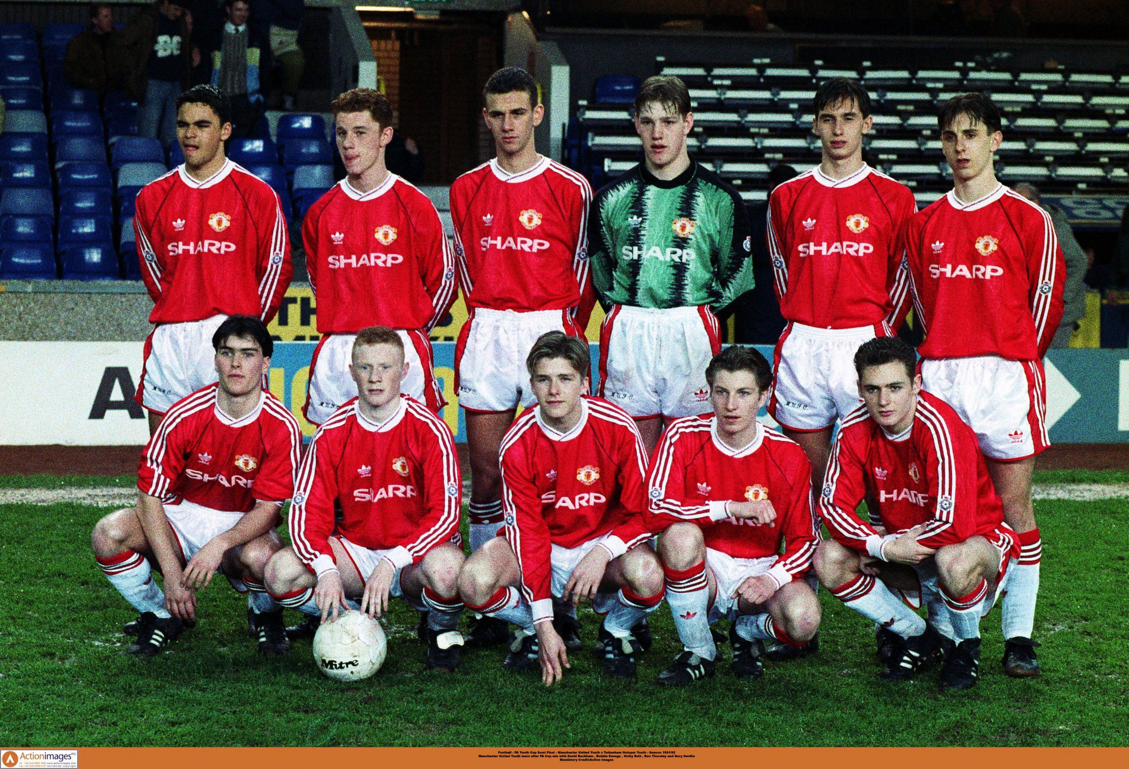 Class of 92 youth team photo