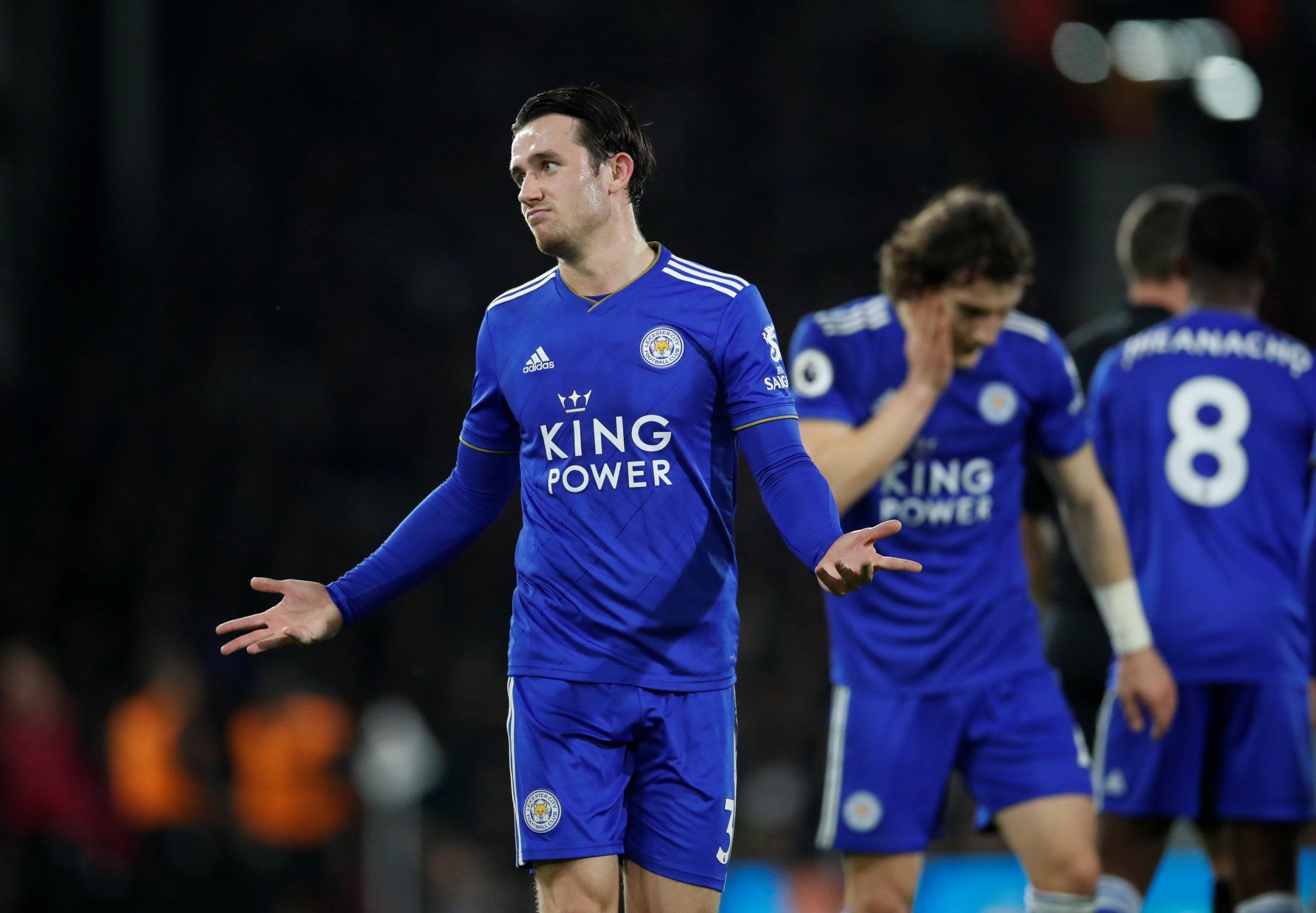 Ben Chilwell of Leicester. 