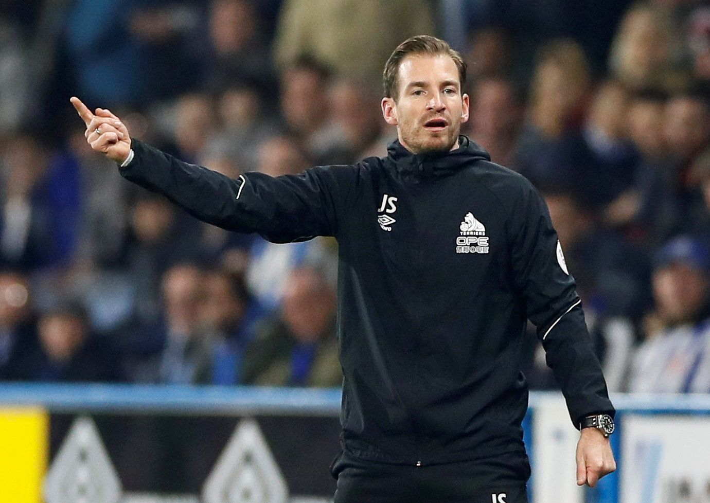 Soccer Football - Premier League - Huddersfield Town v Wolverhampton Wanderers - John Smith's Stadium, Huddersfield, Britain - February 26, 2019  Huddersfield Town manager Jan Siewert             Action Images via Reuters/Jason Cairnduff  EDITORIAL USE ONLY. No use with unauthorized audio, video, data, fixture lists, club/league logos or 
