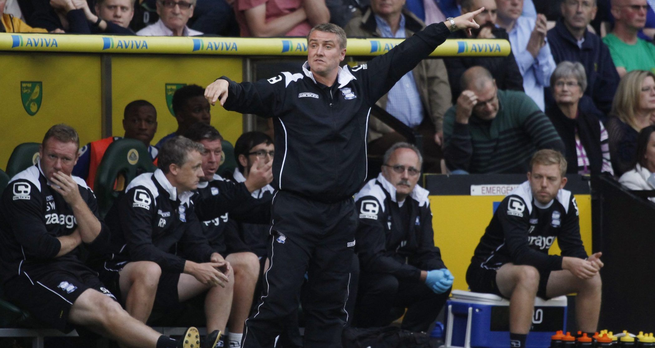 Lee Clark during his days as manager of Birmingham. 
