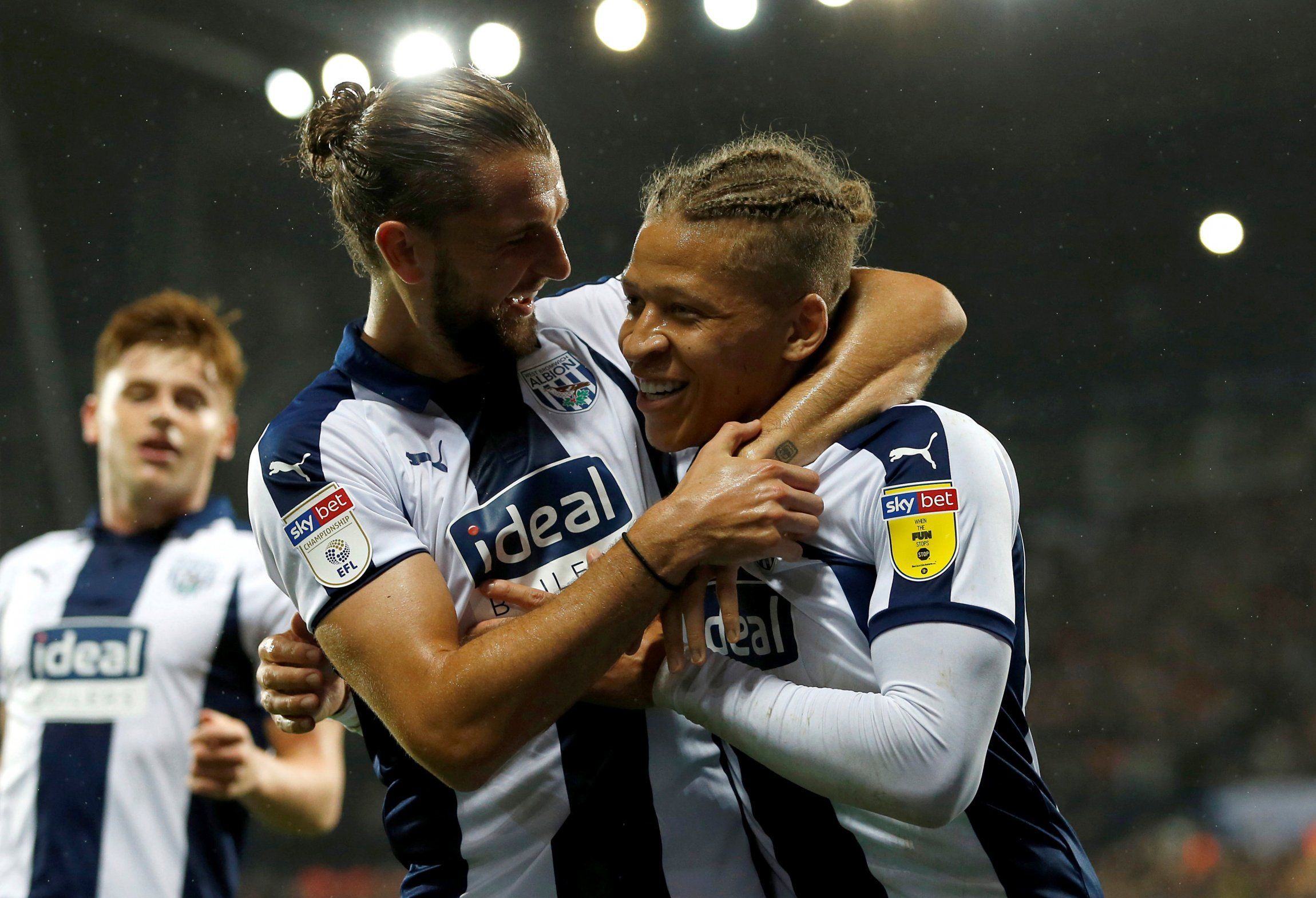 Jay Rodriguez and Dwight Gayle.