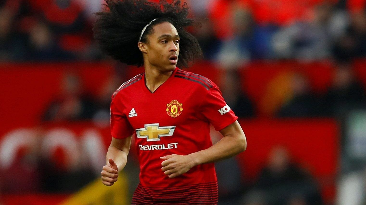 Soccer Football - FA Cup Third Round - Manchester United v Reading - Old Trafford, Manchester, Britain - January 5, 2019  Manchester United's Tahith Chong in action  Action Images via Reuters/Jason Cairnduff