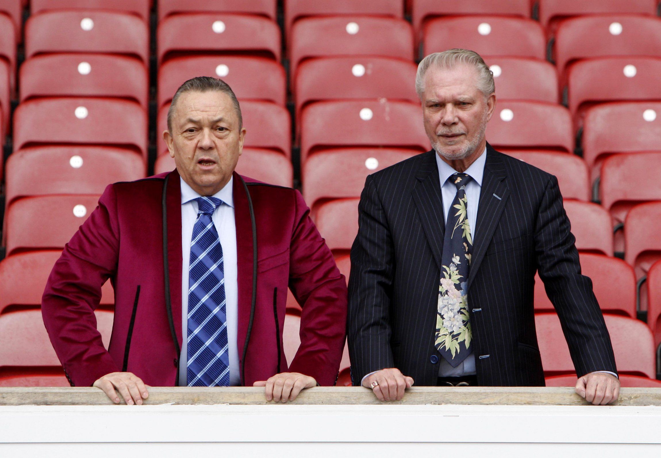 West Ham owners David Gold and David Sullivan