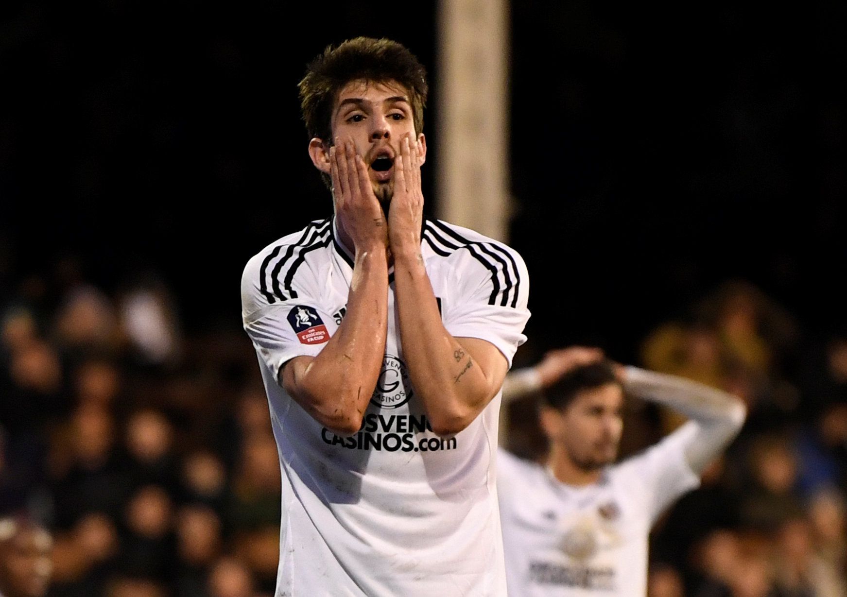 Soccer Football - FA Cup Third Round - Fulham vs Southampton - Craven Cottage, London, Britain - January 6, 2018   Fulham's Lucas Piazon reacts   Action Images via Reuters/Tony O'Brien