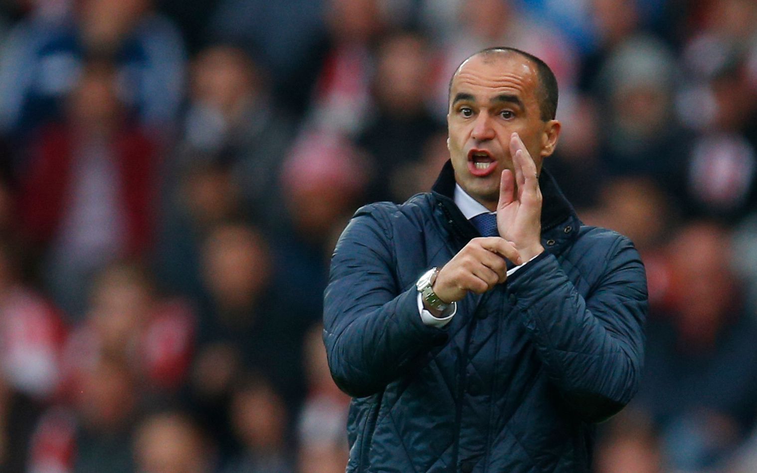 Britain Football Soccer - Sunderland v Everton - Barclays Premier League - The Stadium of Light - 11/5/16
Everton manager Roberto Martinez
Action Images via Reuters / Jason Cairnduff
Livepic
EDITORIAL USE ONLY. No use with unauthorized audio, video, data, fixture lists, club/league logos or 