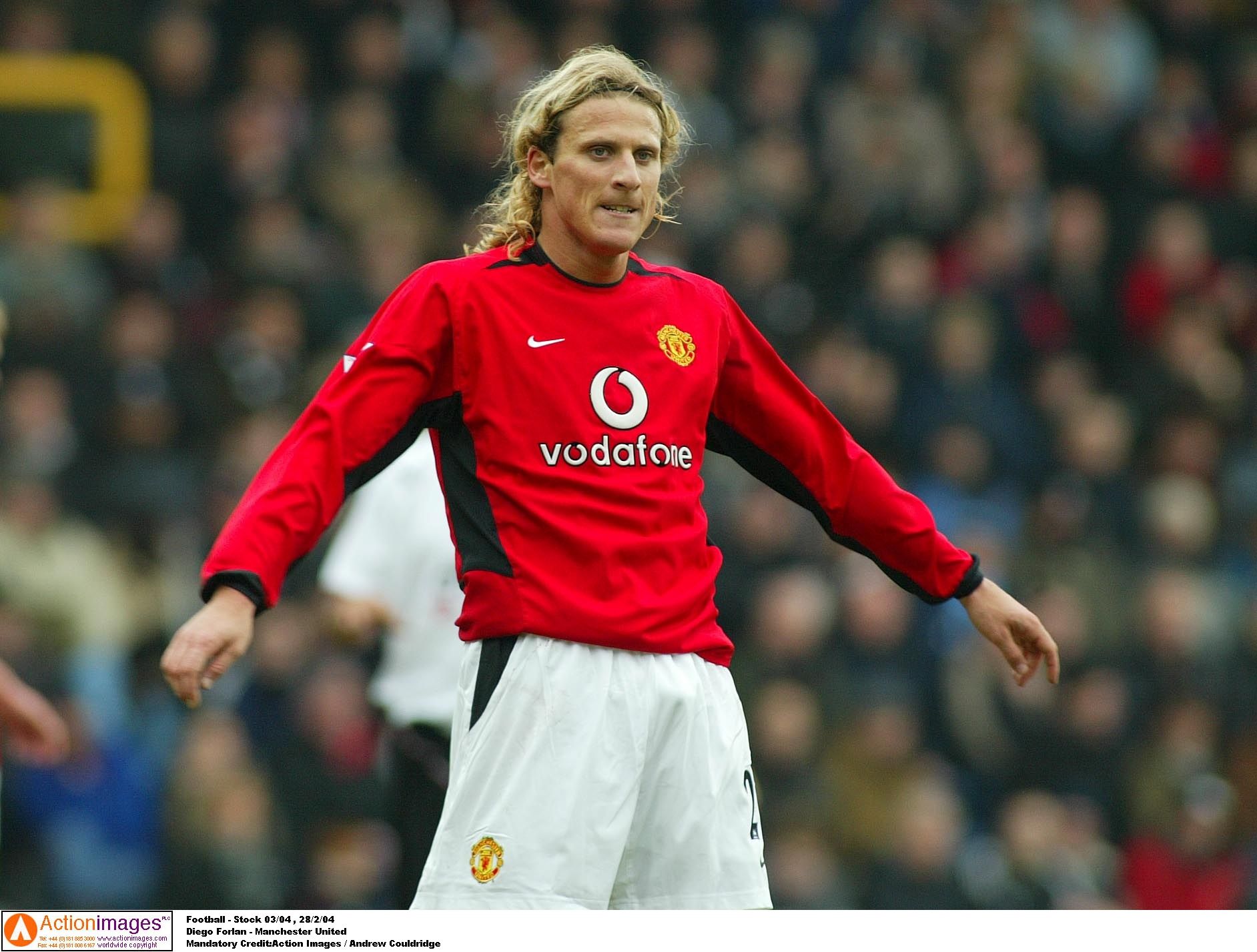 Football - Stock 03/04 , 28/2/04 
Diego Forlan - Manchester United   
Mandatory Credit:Action Images / Andrew Couldridge