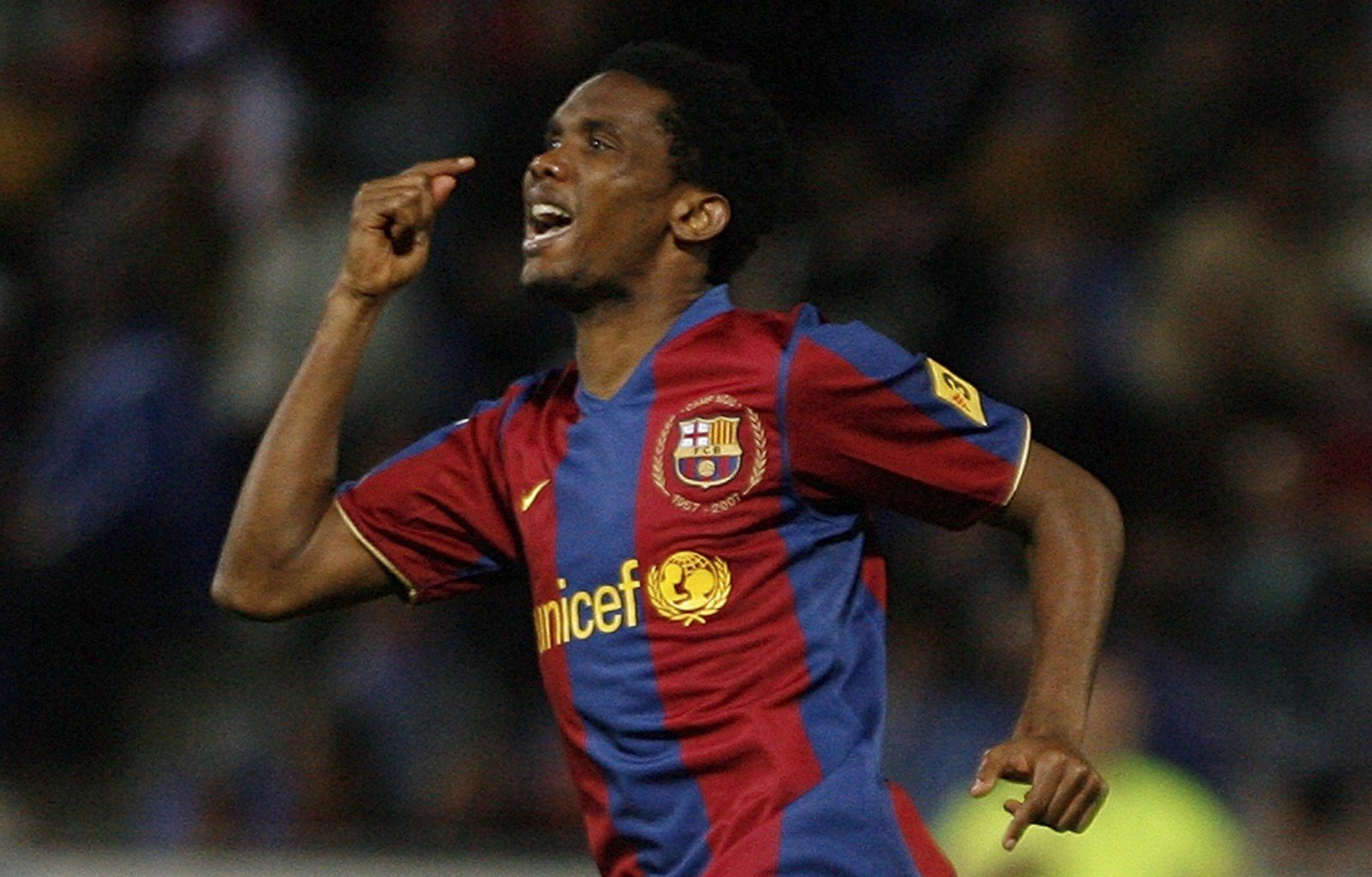 Samuel Eto'o for Barcelona