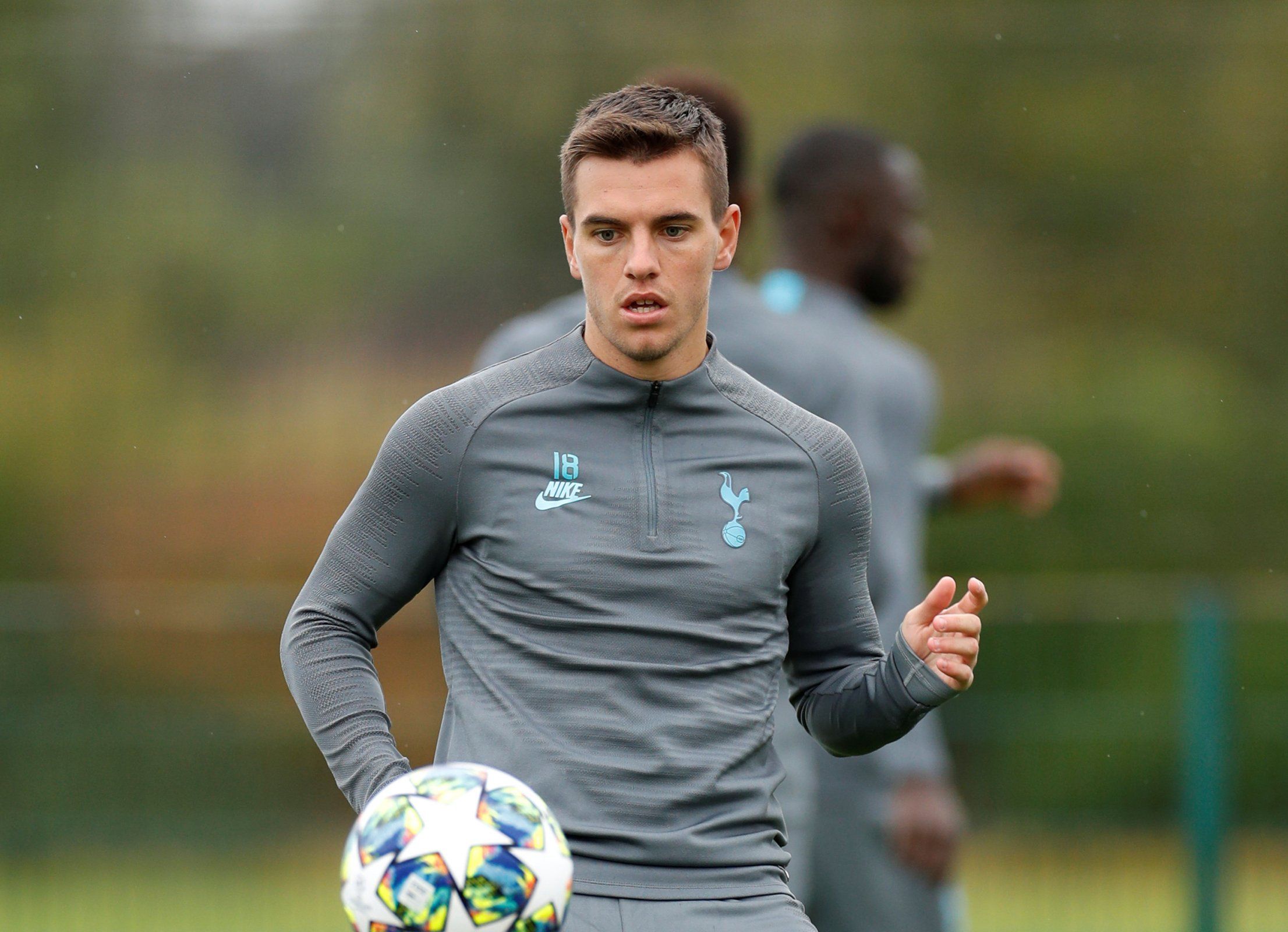 Tottenham Hotspur's Giovani Lo Celso during training