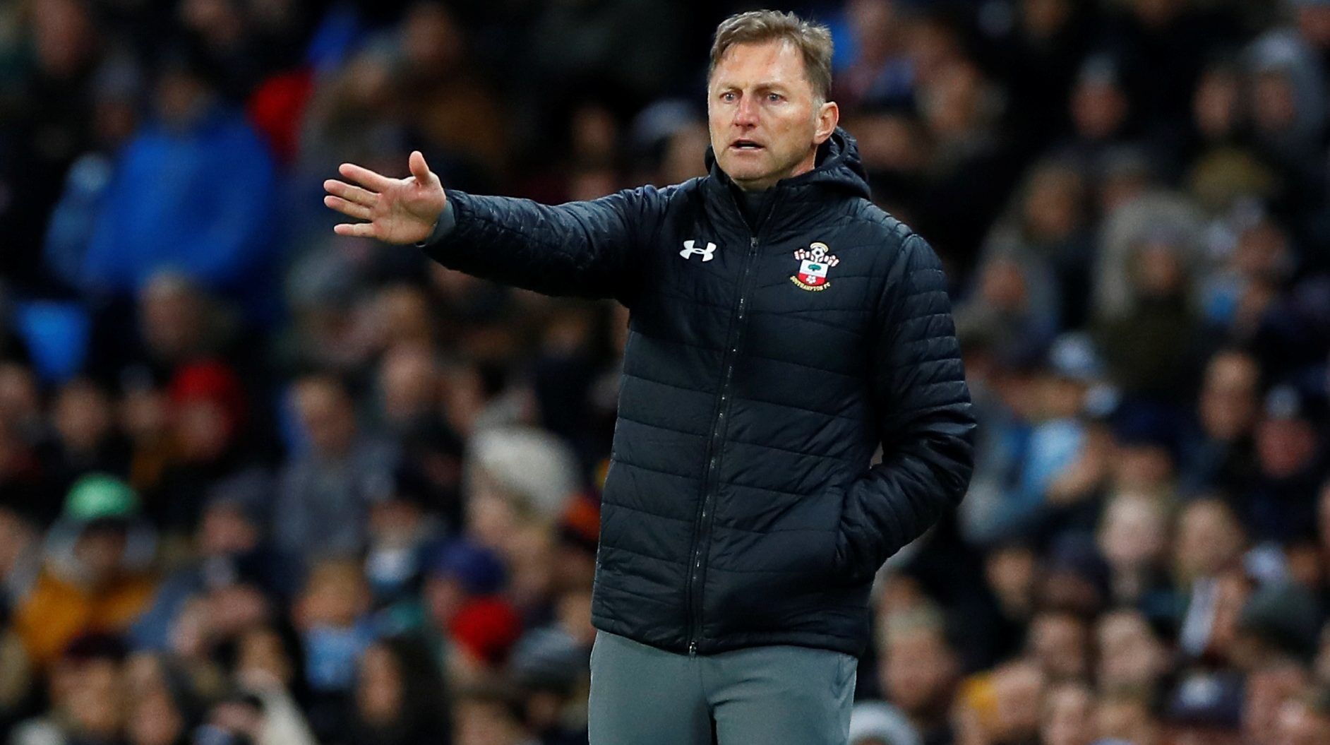 Soccer Football - Carabao Cup - Fourth Round - Manchester City v Southampton - Etihad Stadium, Manchester, Britain - October 29, 2019  Southampton manager Ralph Hasenhuttl             Action Images via Reuters/Jason Cairnduff  EDITORIAL USE ONLY. No use with unauthorized audio, video, data, fixture lists, club/league logos or 