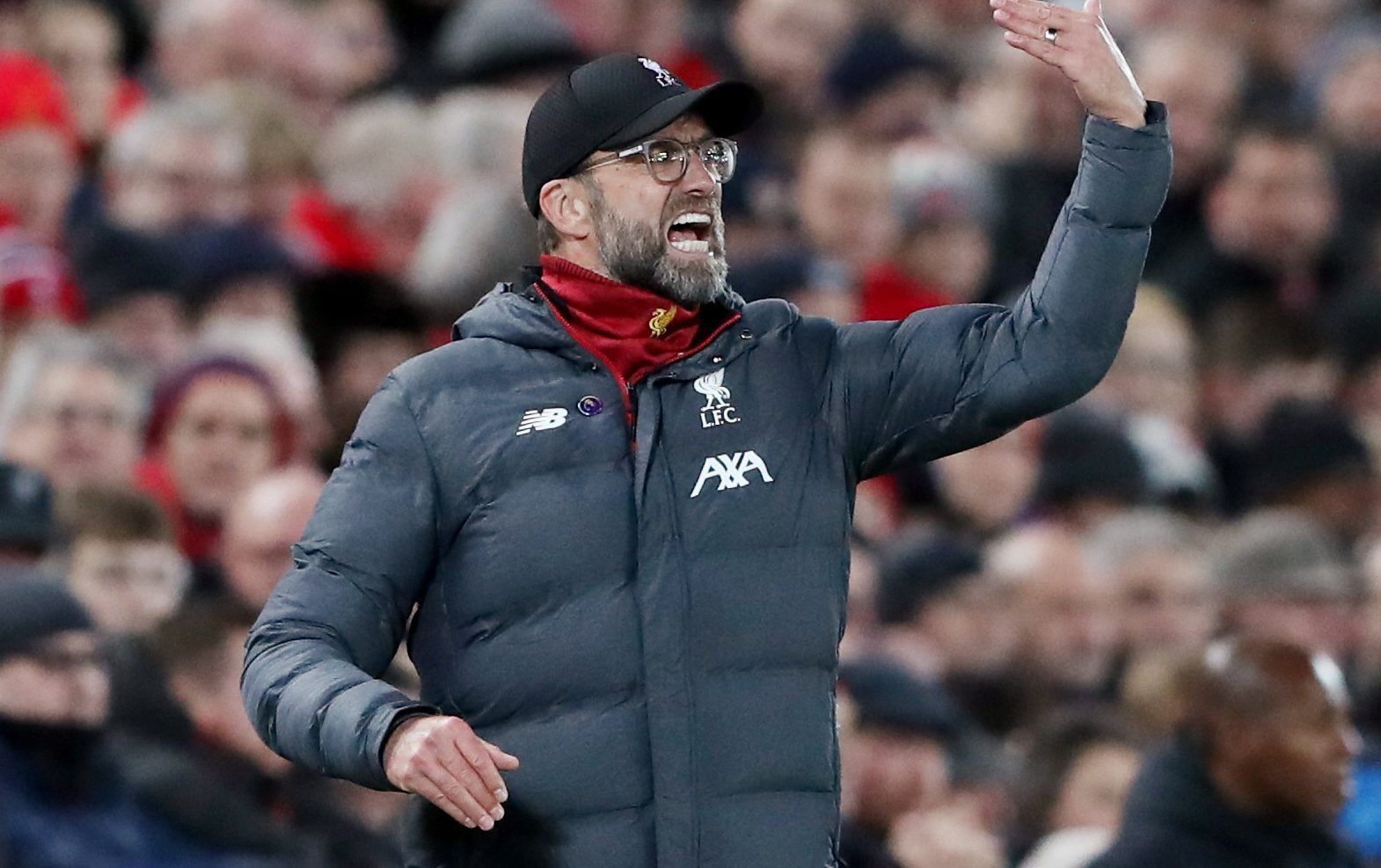 Soccer Football - Premier League - Liverpool v Everton - Anfield, Liverpool, Britain - December 4, 2019  Liverpool manager Juergen Klopp  REUTERS/Scott Heppell  EDITORIAL USE ONLY. No use with unauthorized audio, video, data, fixture lists, club/league logos or 