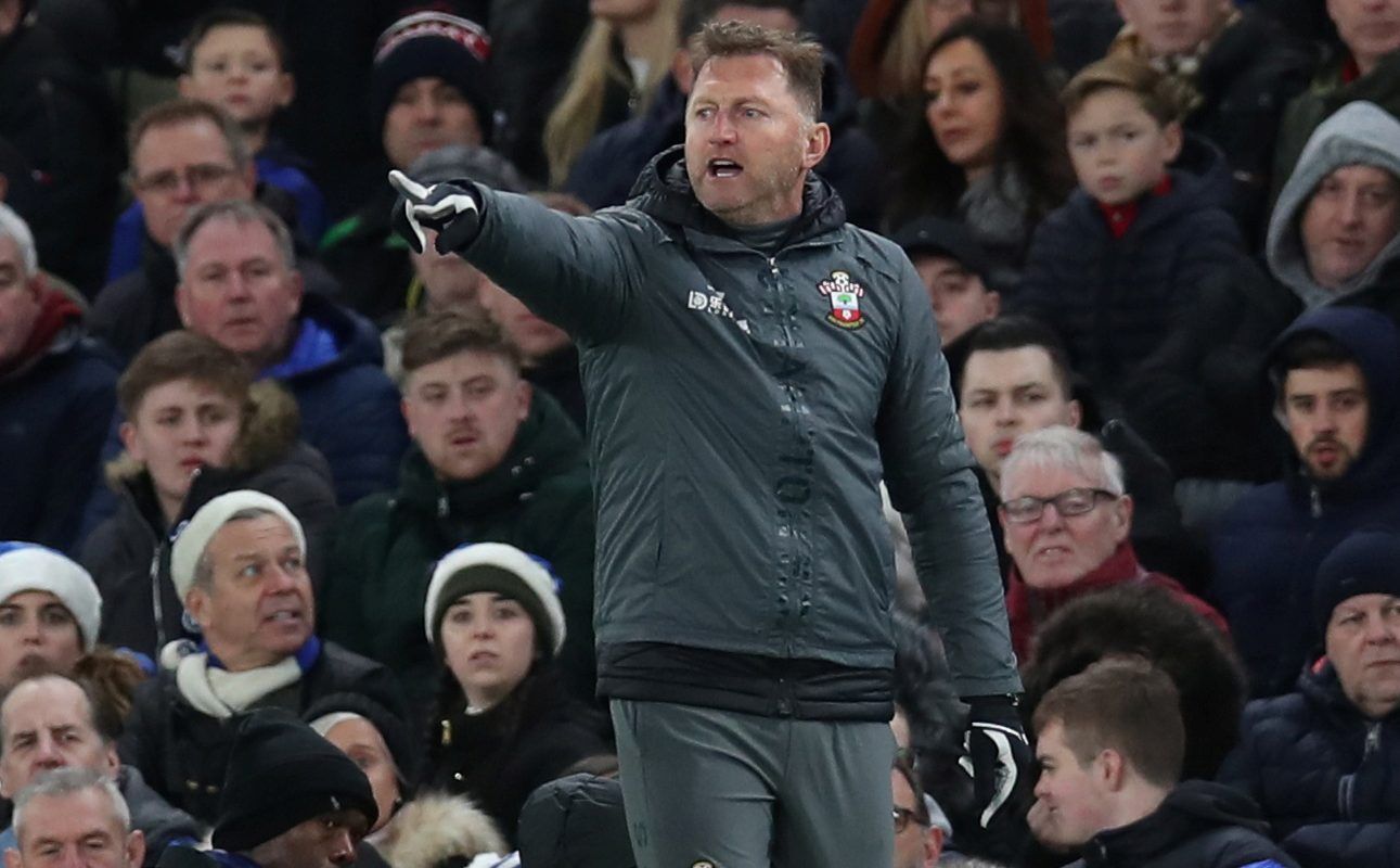 Soccer Football - Premier League - Chelsea v Southampton - Stamford Bridge, London, Britain - December 26, 2019 Southampton manager Ralph Hasenhuttl REUTERS/Chris Radburn  EDITORIAL USE ONLY. No use with unauthorized audio, video, data, fixture lists, club/league logos or 