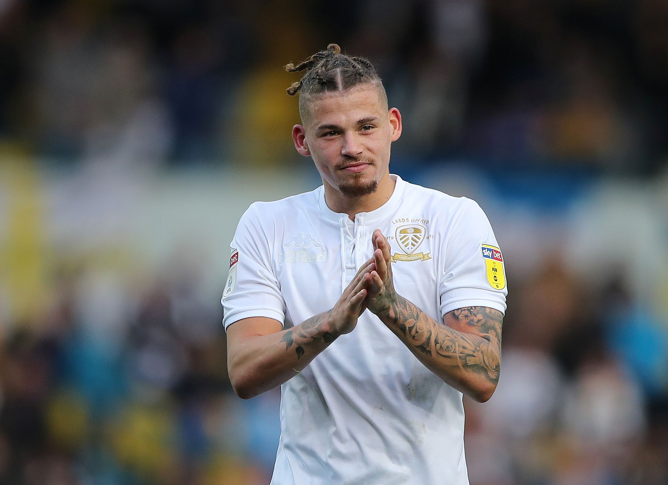 Soccer Football - Championship - Leeds United v Birmingham City - Elland Road, Leeds, Britain - October 19, 2019   Leeds United's Kalvin Phillips after the match    Action Images/Molly Darlington    EDITORIAL USE ONLY. No use with unauthorized audio, video, data, fixture lists, club/league logos or 
