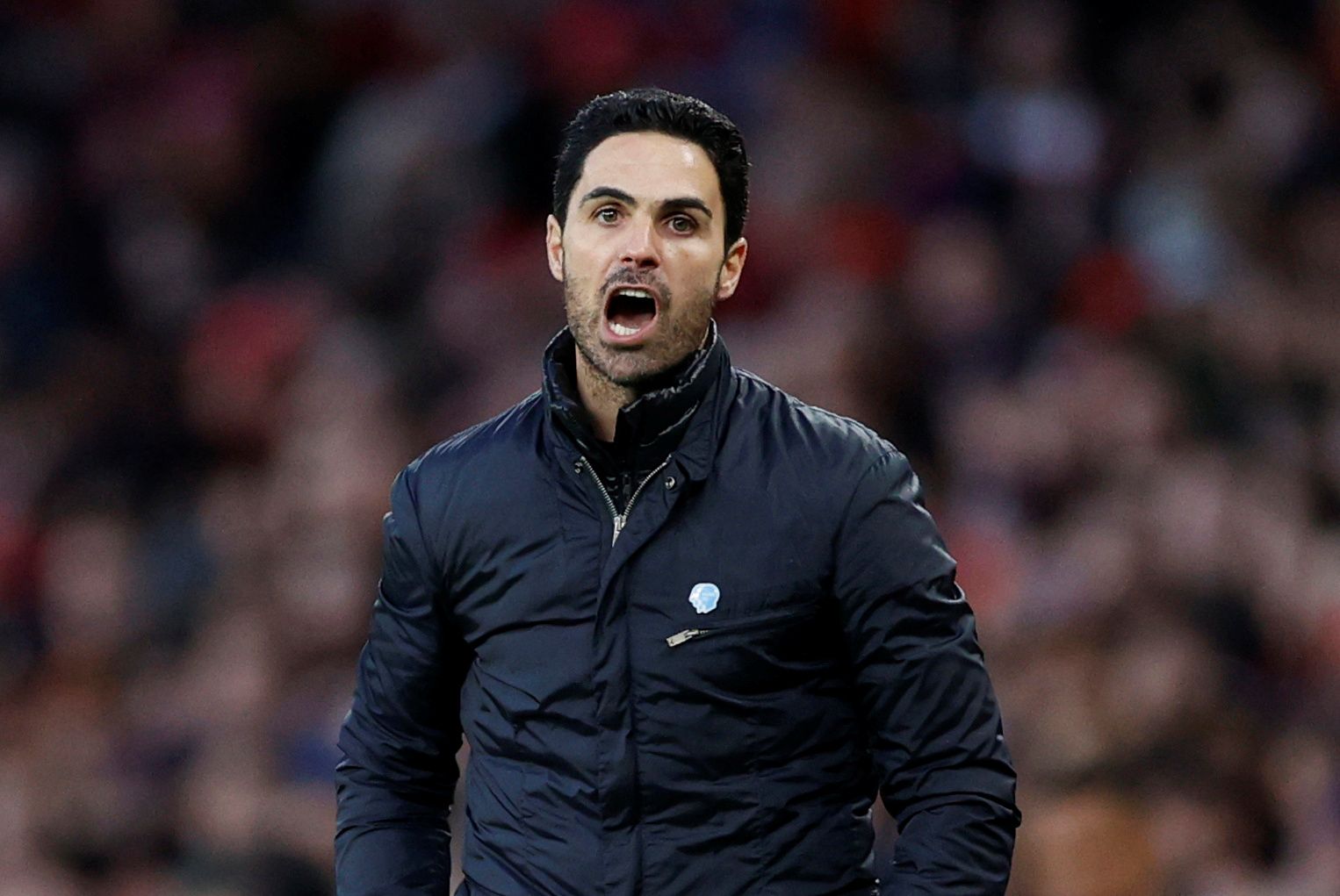 Soccer Football - Premier League - Arsenal v Newcastle United - Emirates Stadium, London, Britain - February 16, 2020   Arsenal manager Mikel Arteta reacts  Action Images via Reuters/John Sibley  EDITORIAL USE ONLY. No use with unauthorized audio, video, data, fixture lists, club/league logos or 