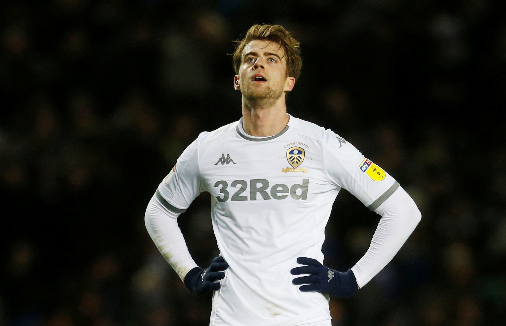 Soccer Football - Championship - Leeds United v Wigan Athletic - Elland Road, Leeds, Britain - February 1, 2020  Leeds United's Patrick Bamford Action Images/Ed Sykes  EDITORIAL USE ONLY. No use with unauthorized audio, video, data, fixture lists, club/league logos or 