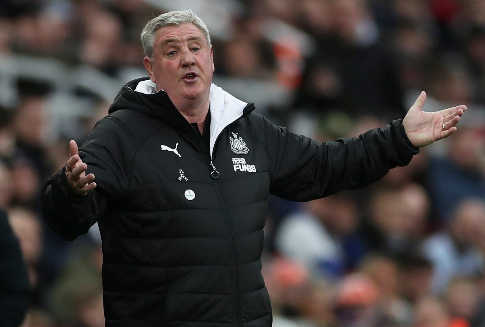 Soccer Football - Premier League - Newcastle United v Norwich City - St James' Park, Newcastle, Britain - February 1, 2020  Newcastle United manager Steve Bruce   Action Images via Reuters/Lee Smith  EDITORIAL USE ONLY. No use with unauthorized audio, video, data, fixture lists, club/league logos or 