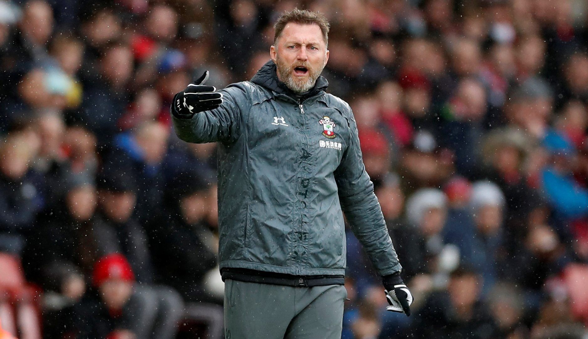 Soccer Football - Premier League - Southampton v Burnley - St Mary's Stadium, Southampton, Britain - February 15, 2020  Southampton manager Ralph Hasenhuttl    Action Images via Reuters/Matthew Childs  EDITORIAL USE ONLY. No use with unauthorized audio, video, data, fixture lists, club/league logos or 