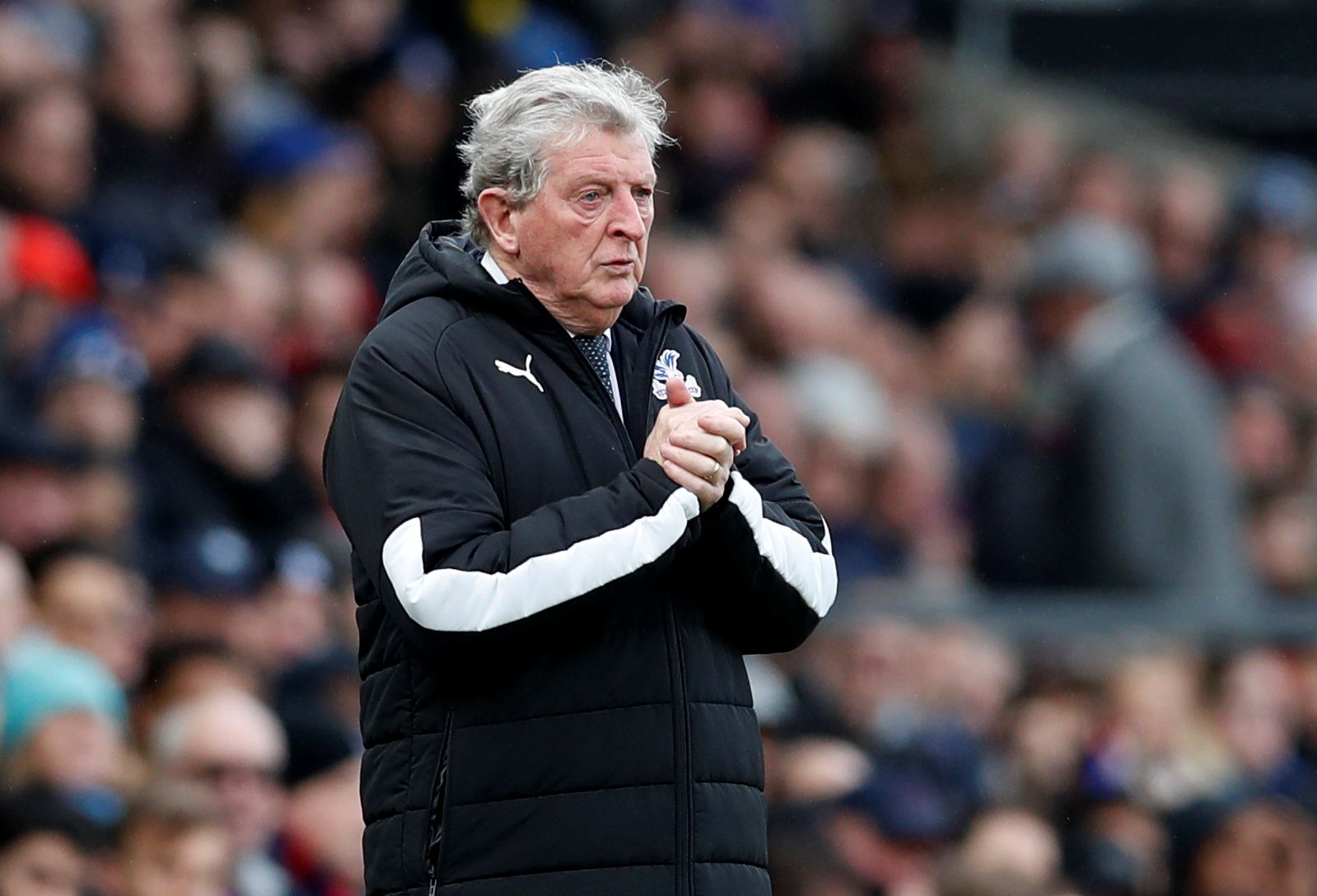Soccer Football - Premier League - Crystal Palace v Arsenal - Selhurst Park, London, Britain - January 11, 2020  Crystal Palace manager Roy Hodgson  REUTERS/David Klein  EDITORIAL USE ONLY. No use with unauthorized audio, video, data, fixture lists, club/league logos or 