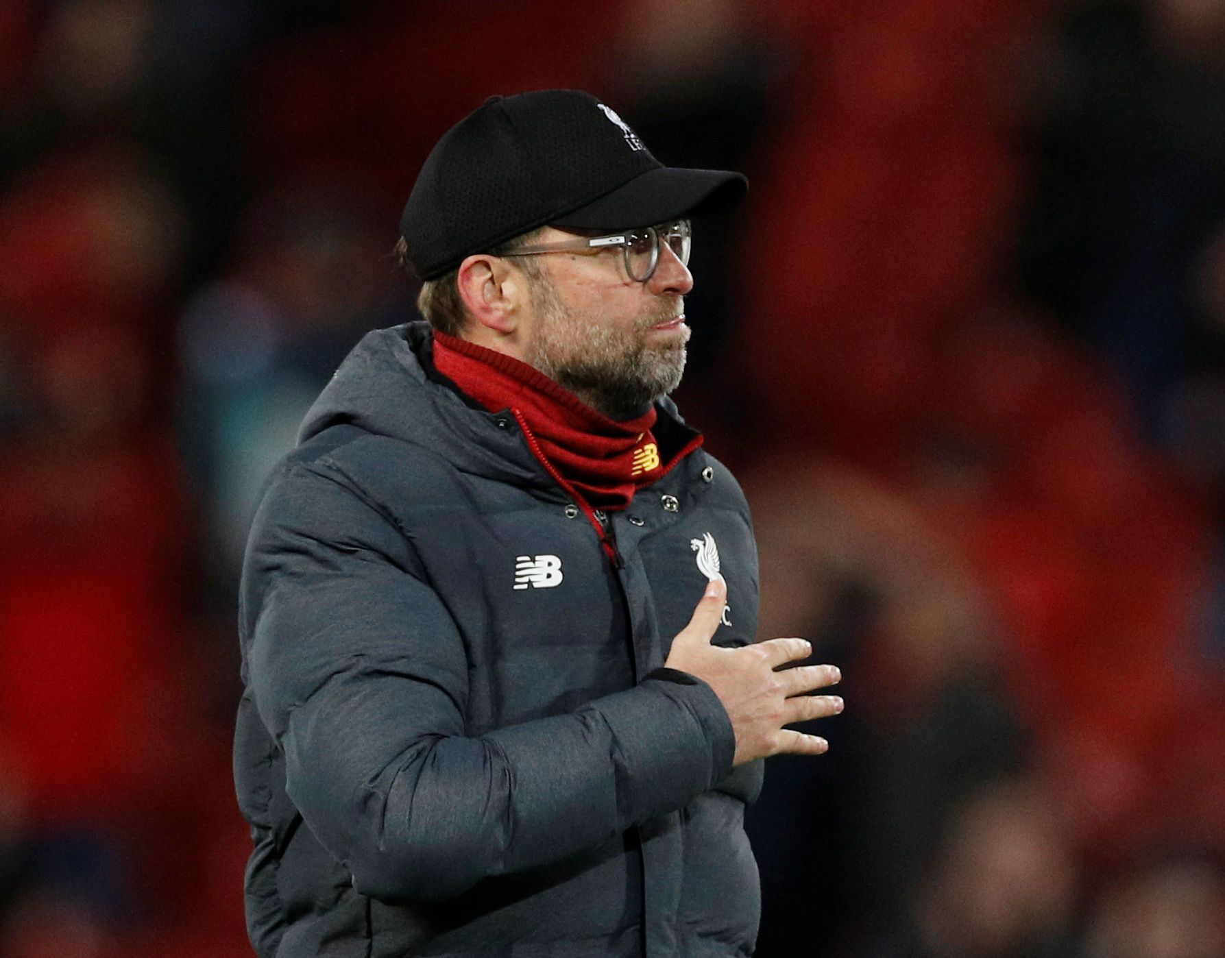 Soccer Football - Champions League - Round of 16 Second Leg - Liverpool v Atletico Madrid - Anfield, Liverpool, Britain - March 11, 2020  Liverpool manager Juergen Klopp after the match   REUTERS/Phil Noble