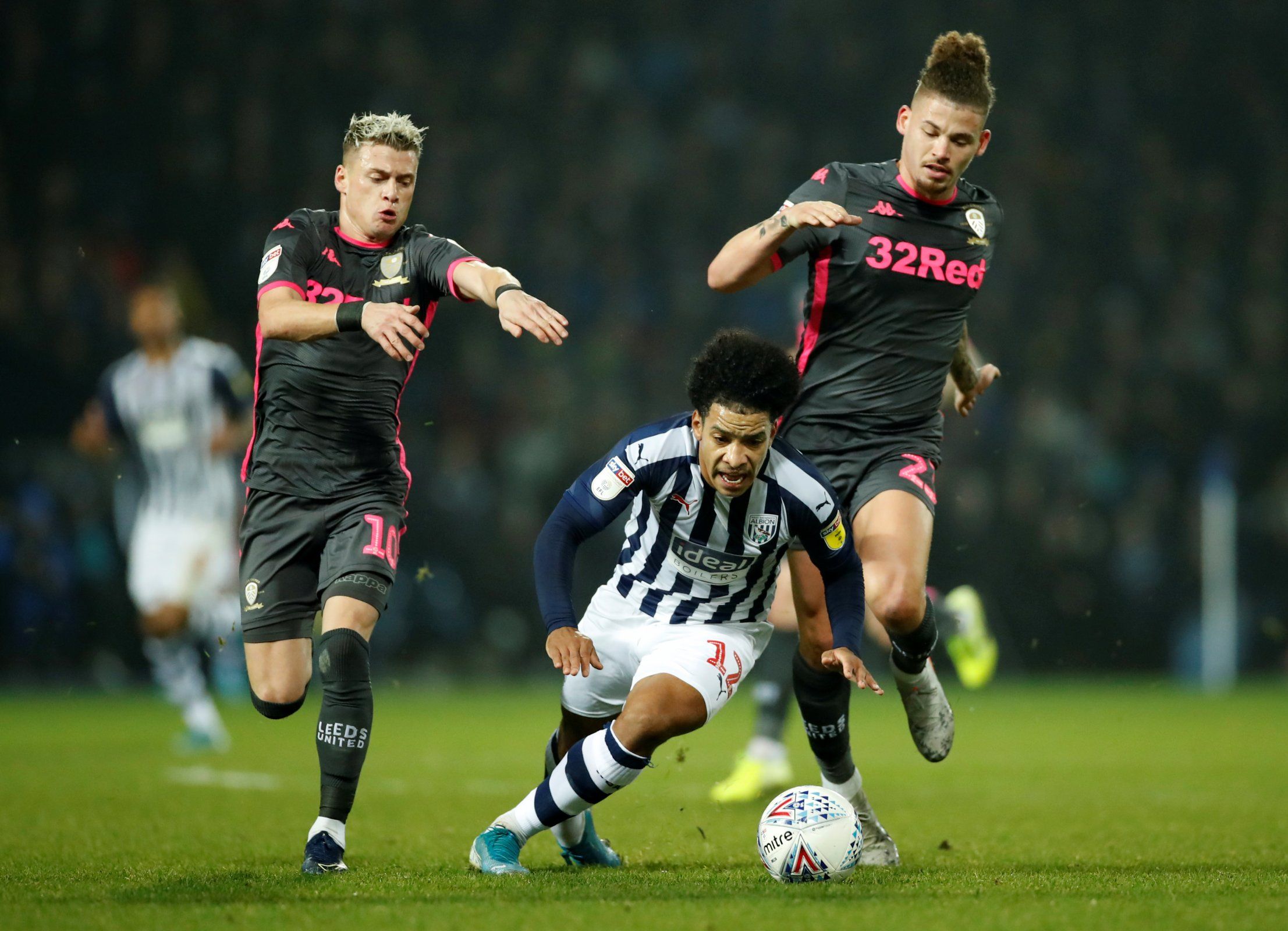 leeds and west brom battle it out